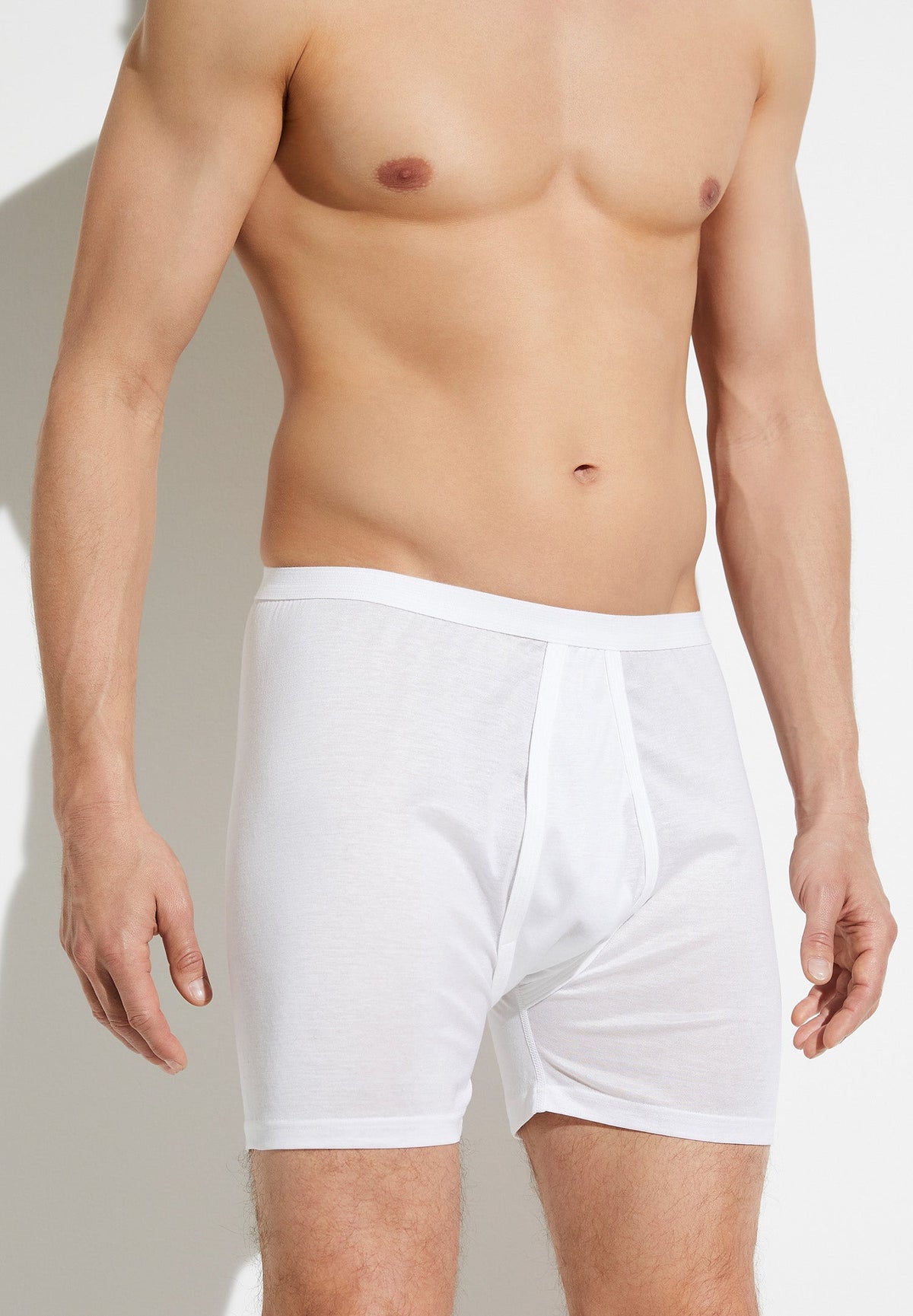 Royal Classic | Boxer Brief, open fly - white