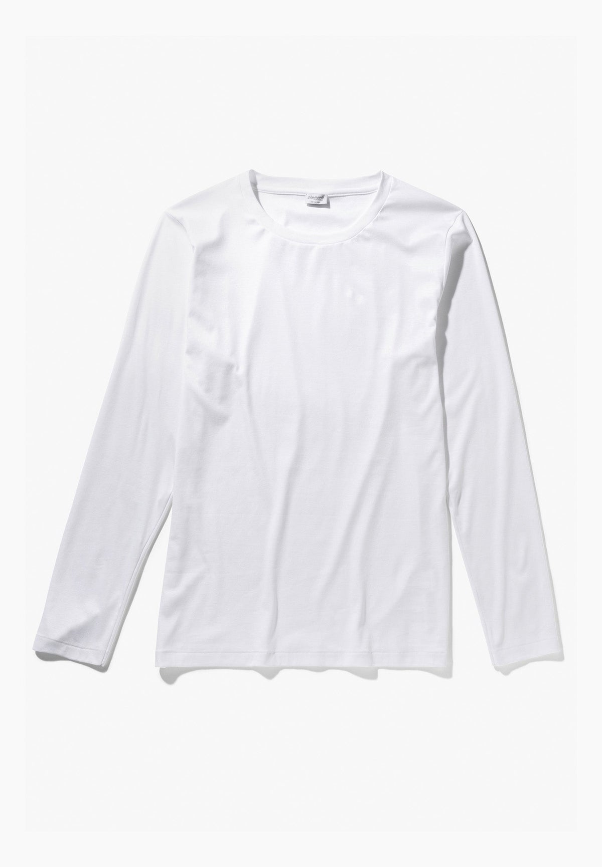 Sea Island | T-Shirt langarm - white