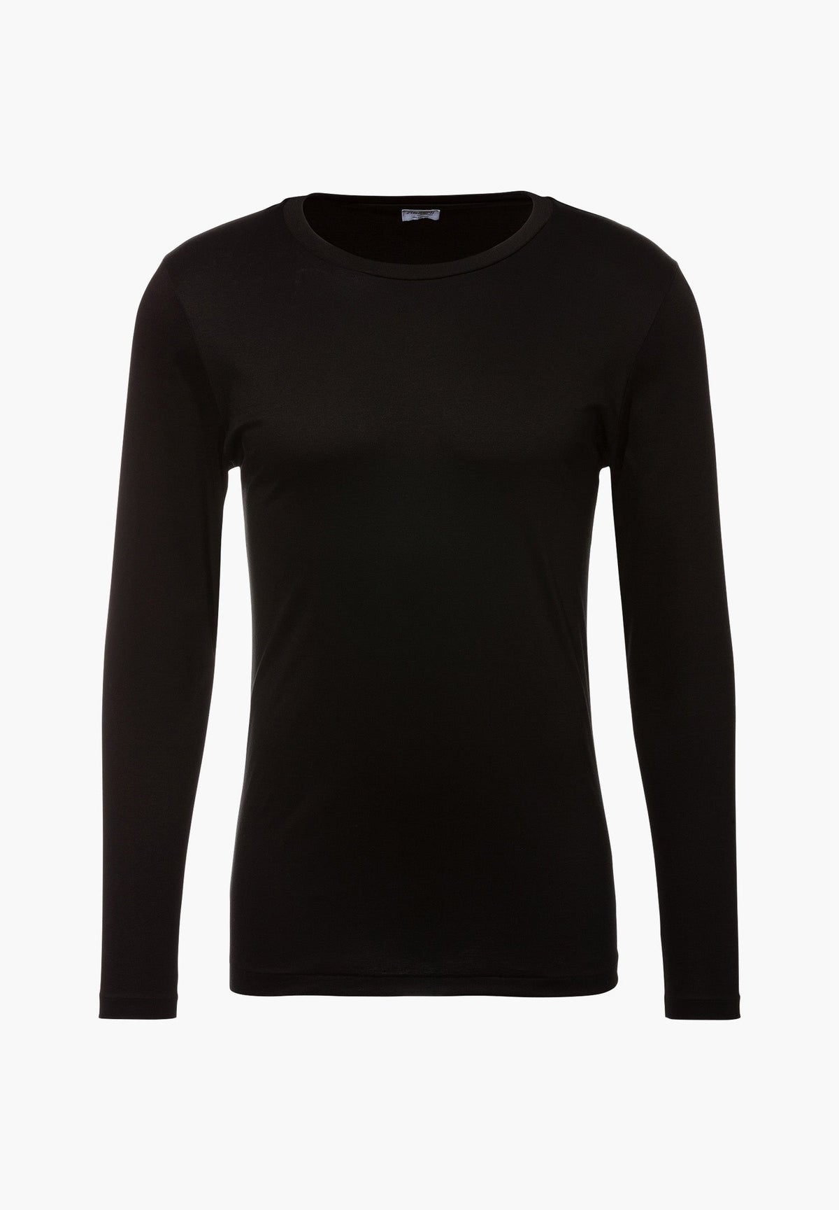 Sea Island | T-Shirt langarm - black