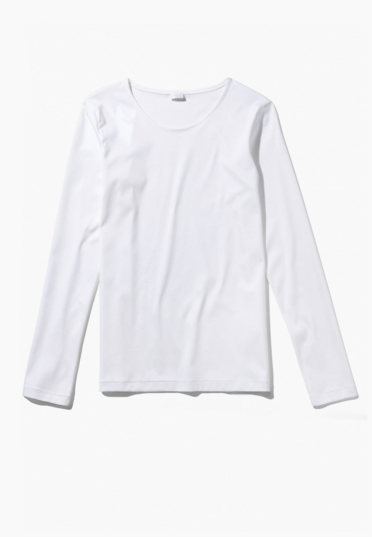 Sea Island | T-Shirt langarm - weiss