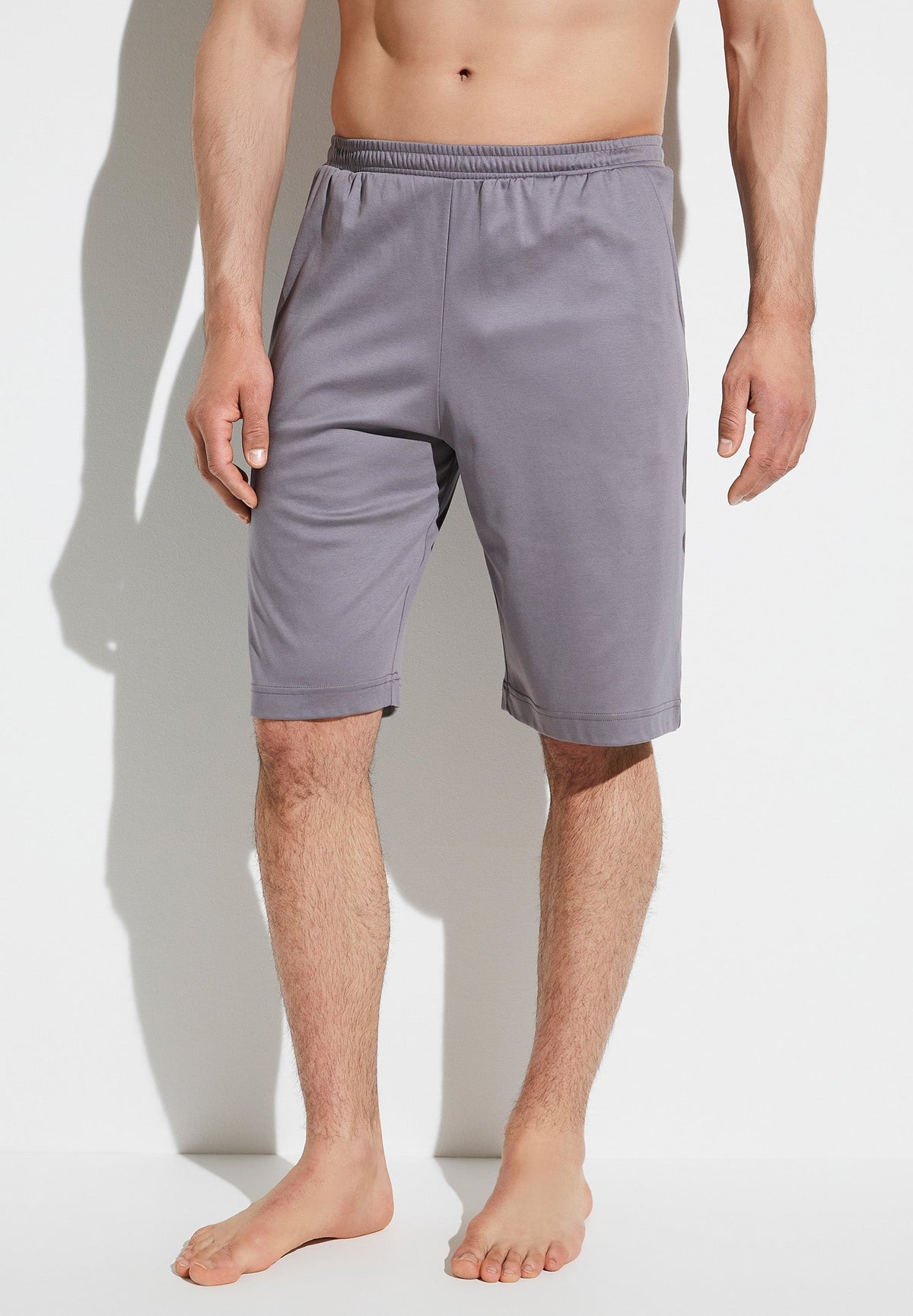 Supreme Green Cotton | Hose kurz - grey