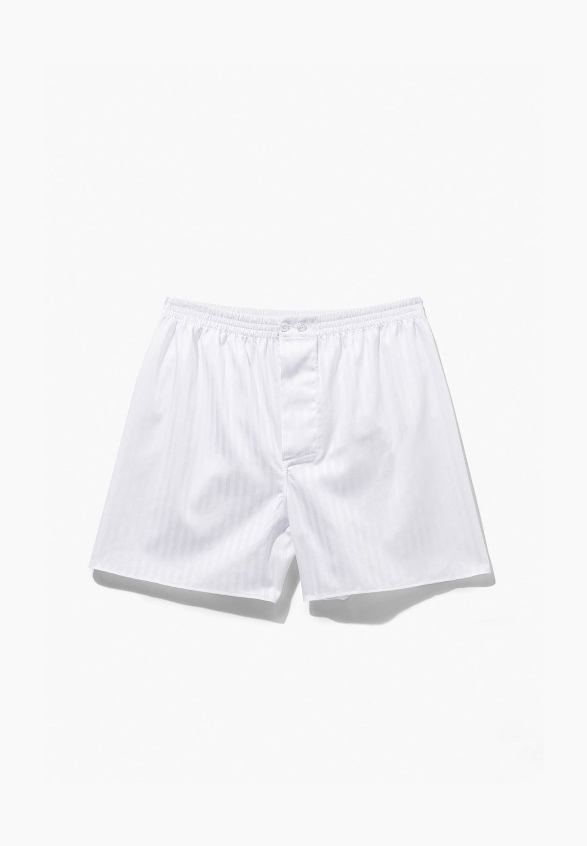 Woven Nightwear | Boxer Shorts - weiss