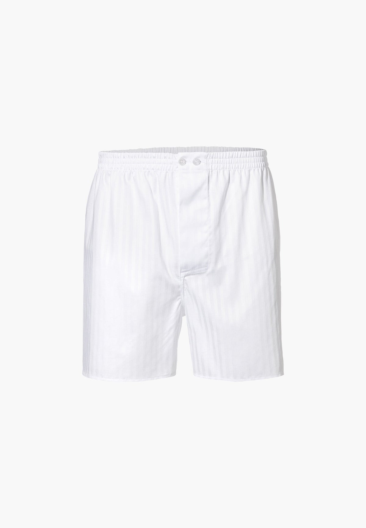 Woven Nightwear | Boxer Shorts - white