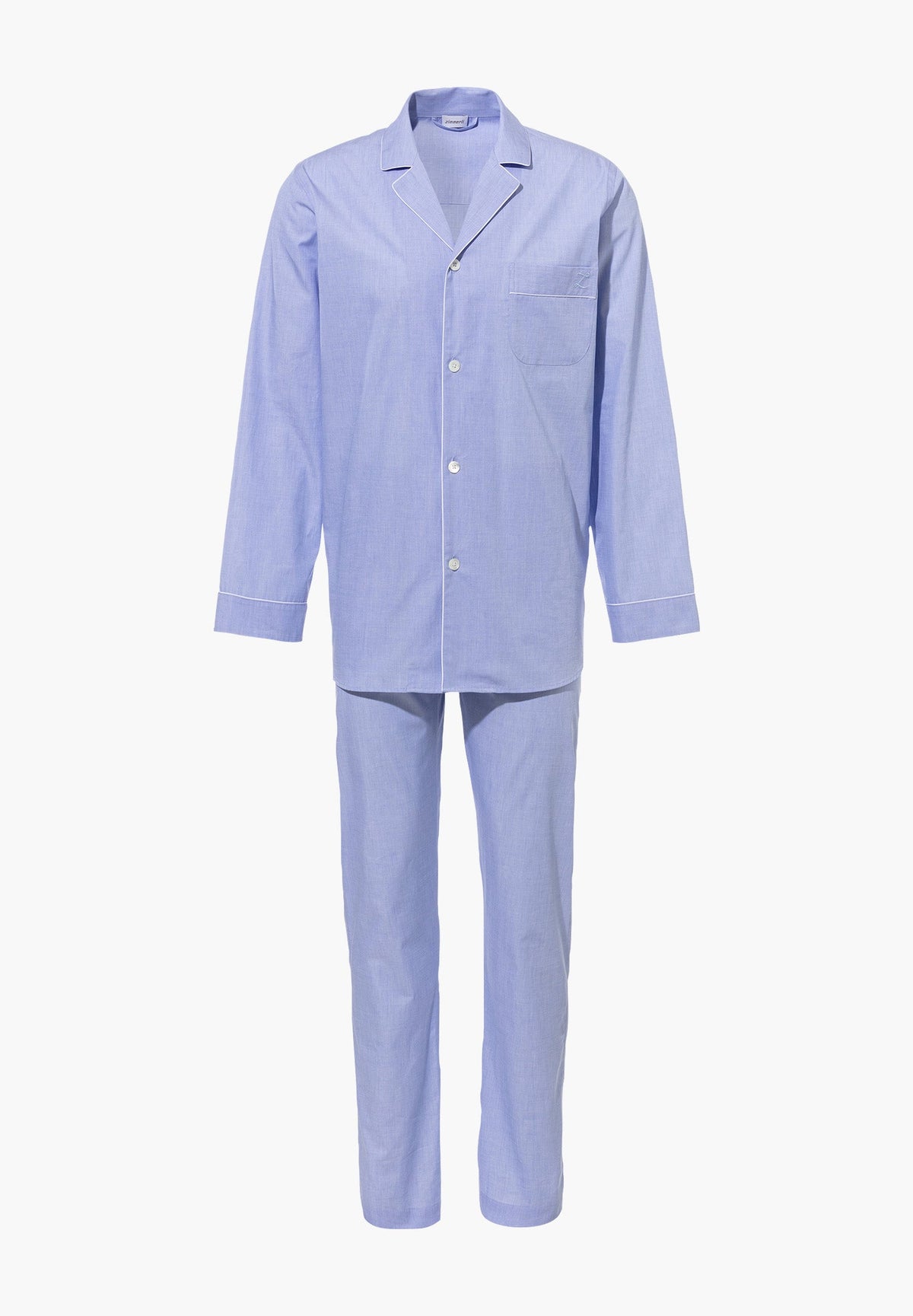 Woven Nightwear | Pyjama longues - light blue