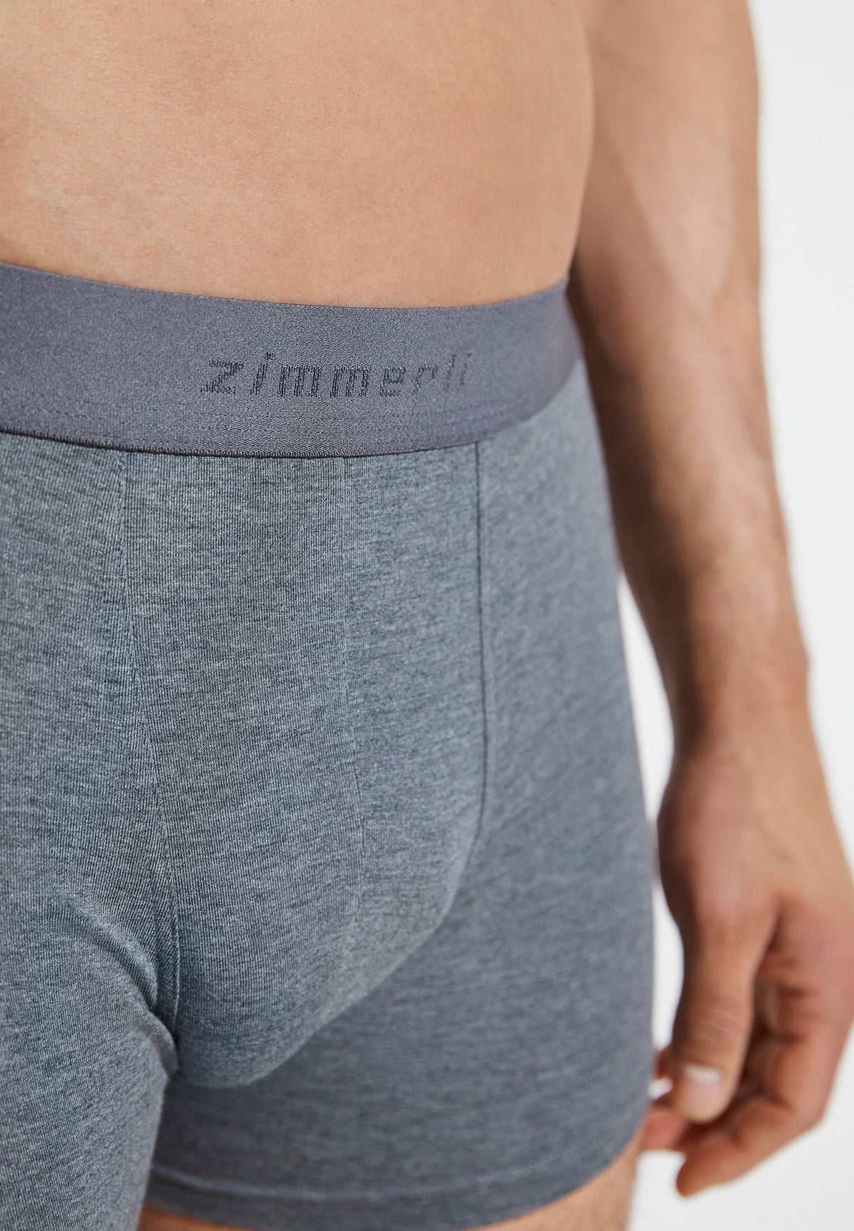 Pureness | Boxer Brief / Trunk - grau mélange