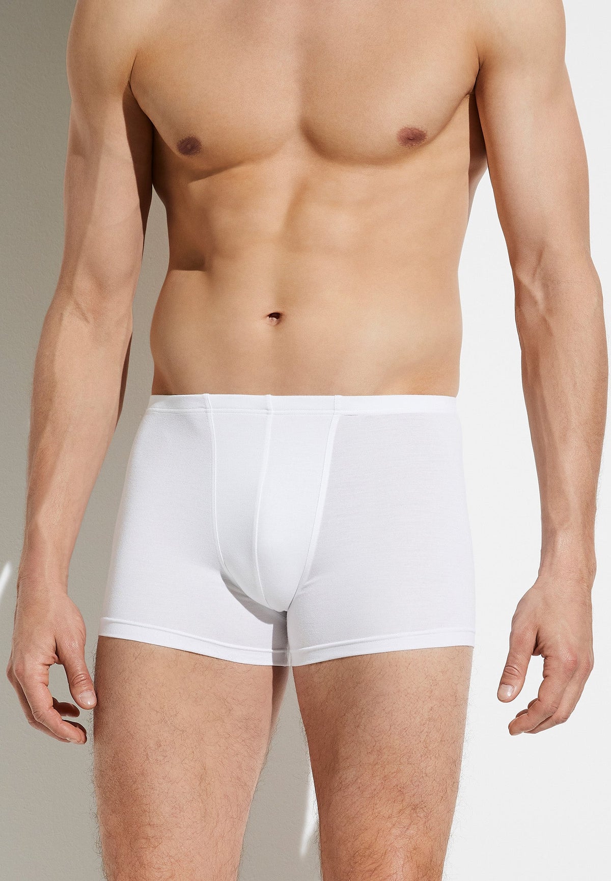 Pureness | Boxer Brief / Trunk, schmaler Bund - weiss