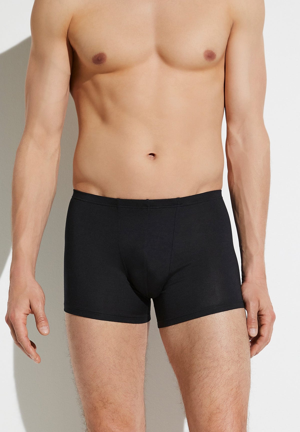 Pureness | Boxer Briefs / Trunk, small waistband - black