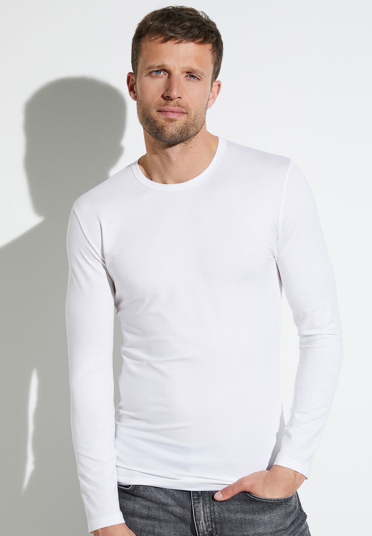 Pureness | T-Shirt à manches longues - white