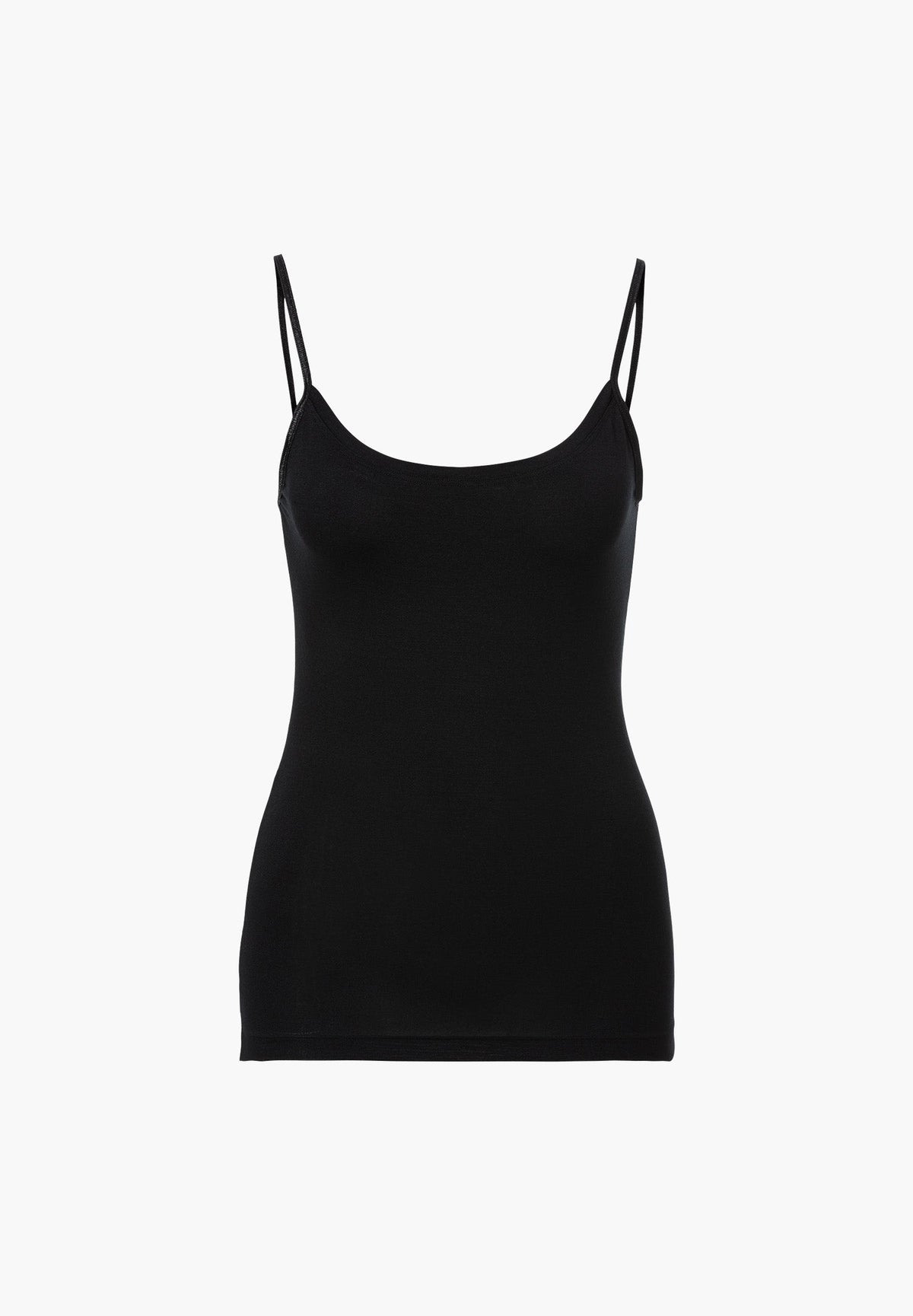 Pureness | Spaghetti Top - black