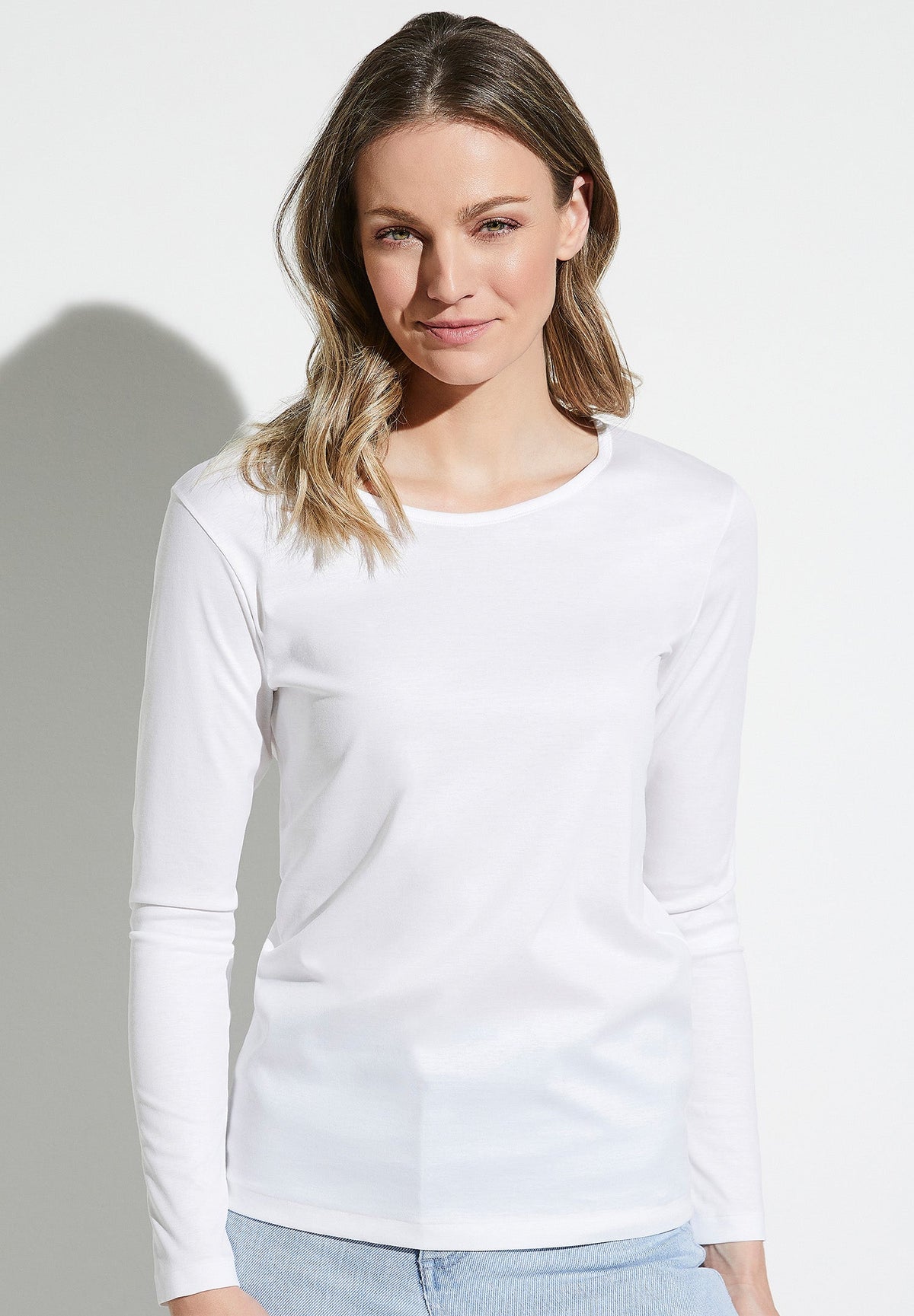 Pureness | T-Shirt langarm - weiss