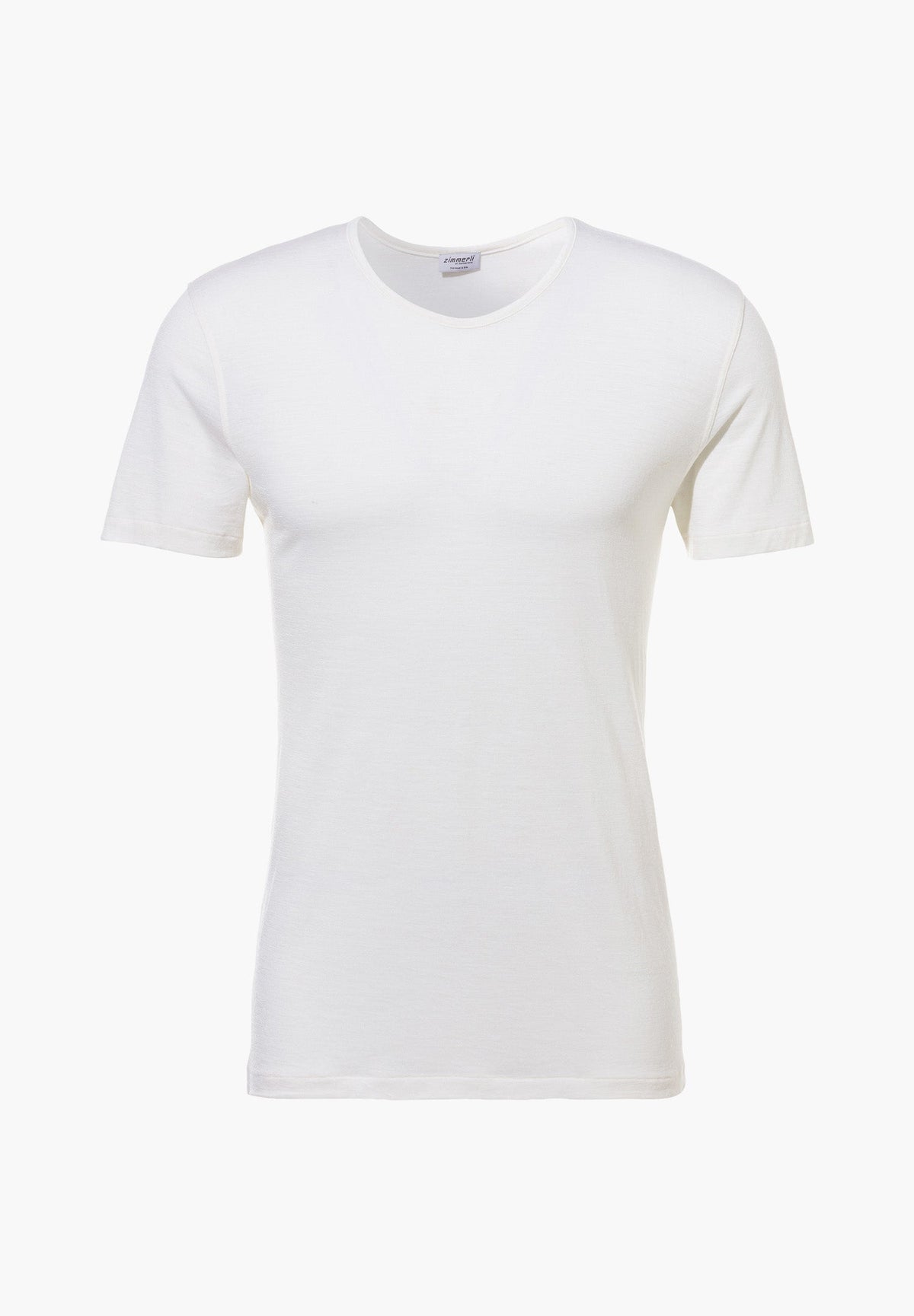 Wool &amp; Silk | T-Shirt Short Sleeve - écru