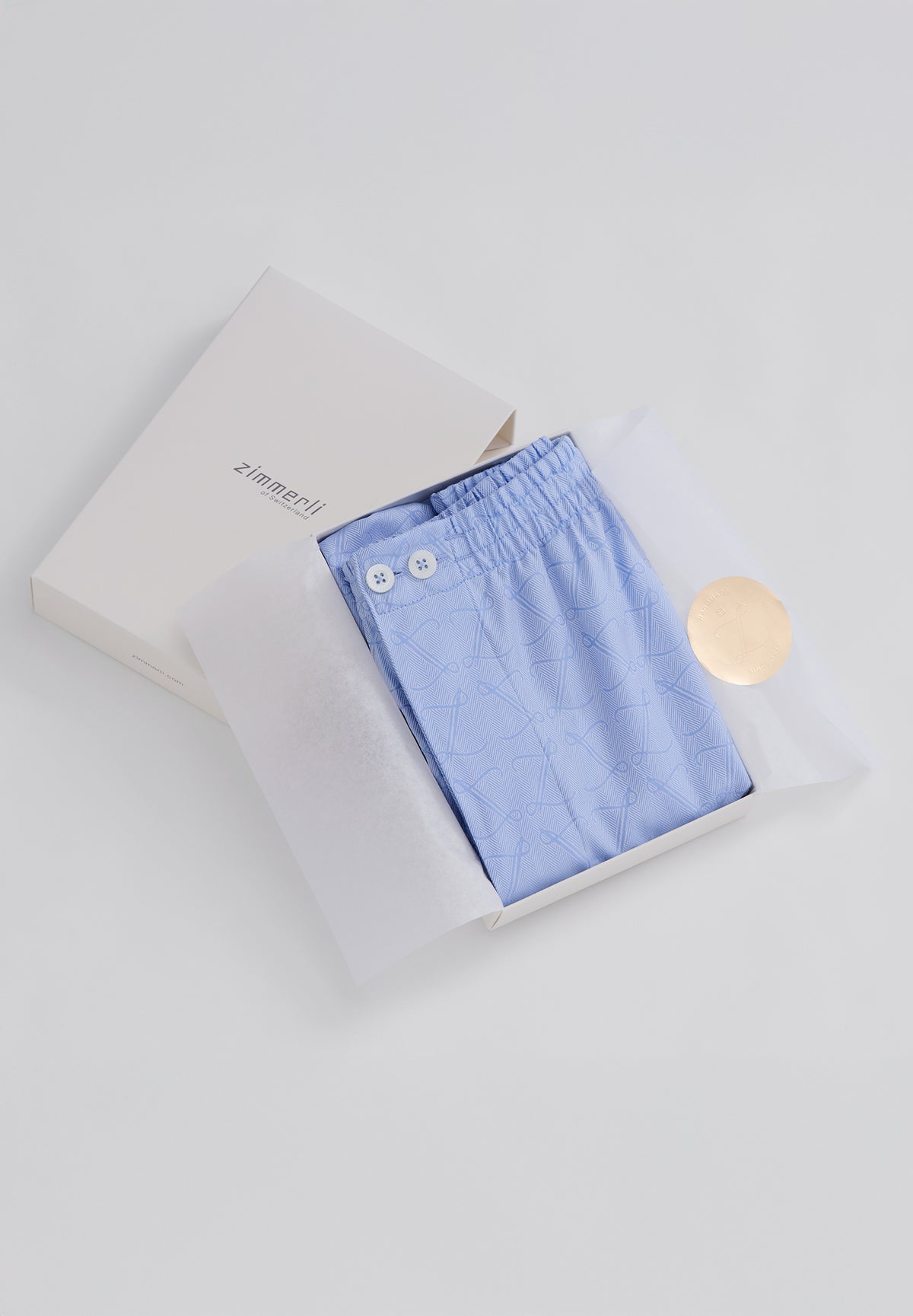 Sea Island Woven | Boxer Shorts - blue