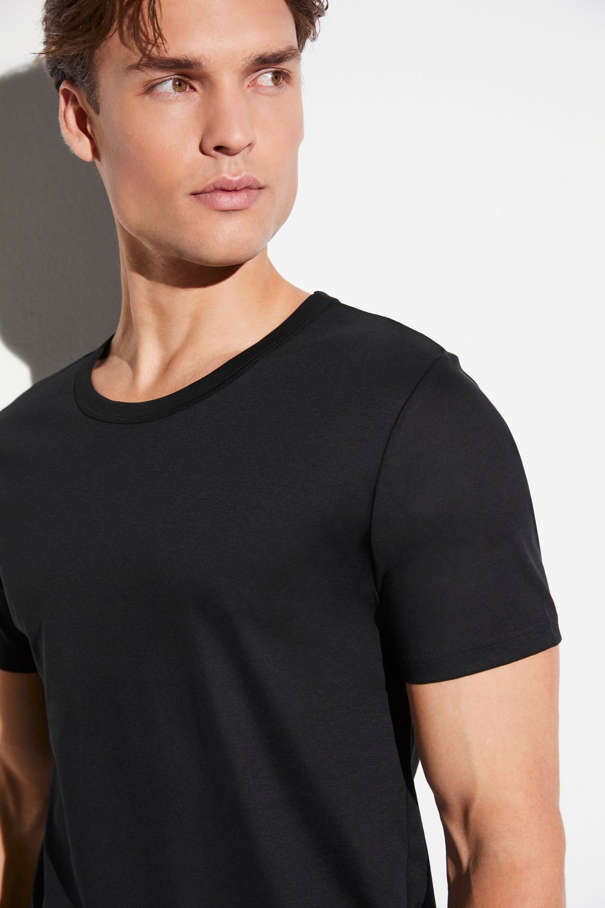 Business Class | T-Shirt kurzarm - schwarz