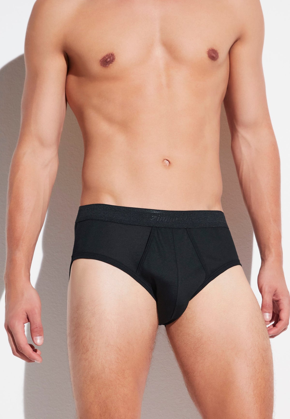 Business Class | Brief, open fly - black