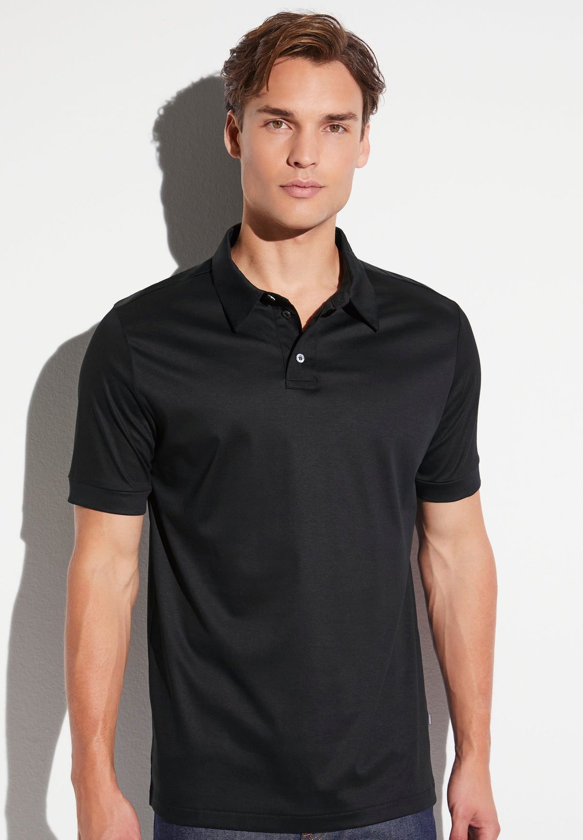 Sea Island | Poloshirt kurzarm - black