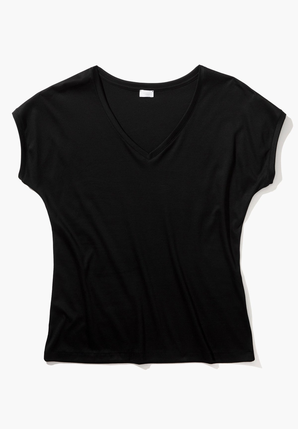 Sea Island | T-Shirt à manches courtes col en V - black