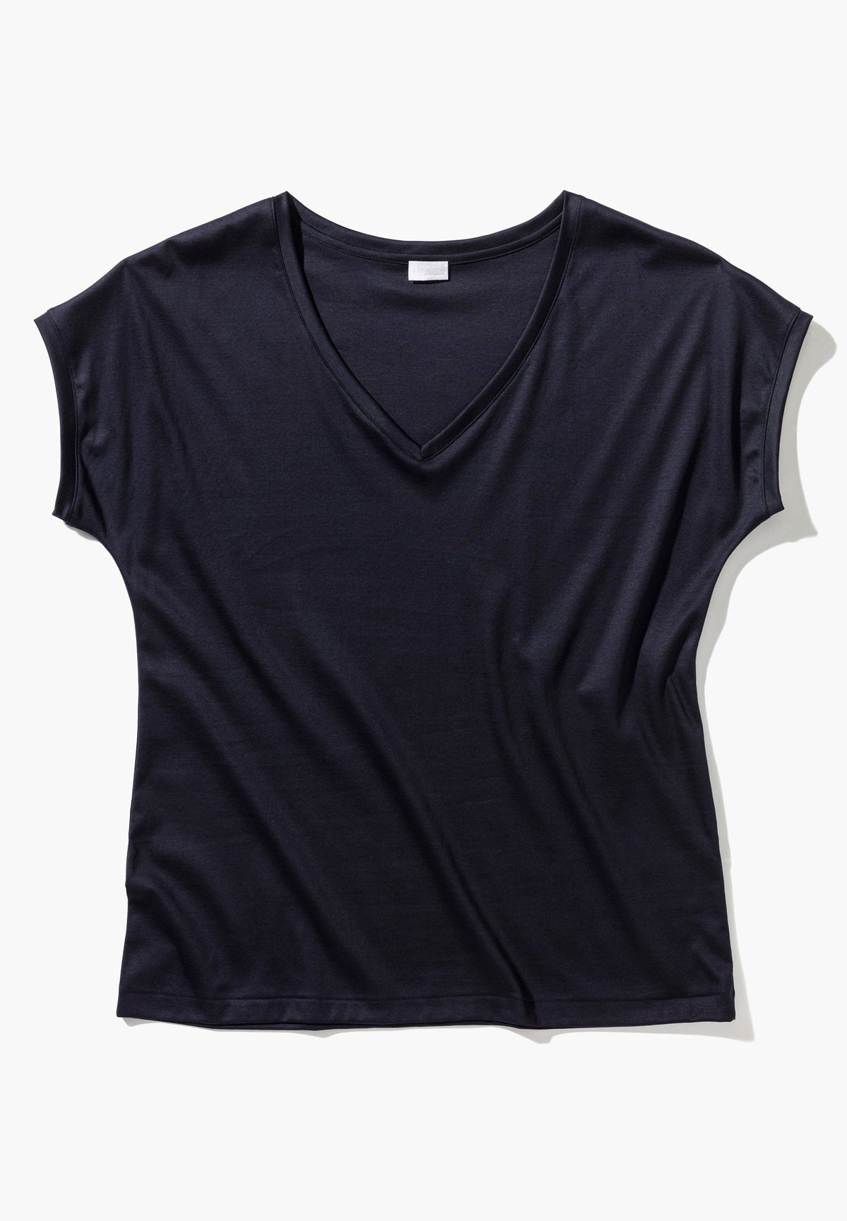 Sea Island | T-Shirt kurzarm V-Ausschnitt - navy