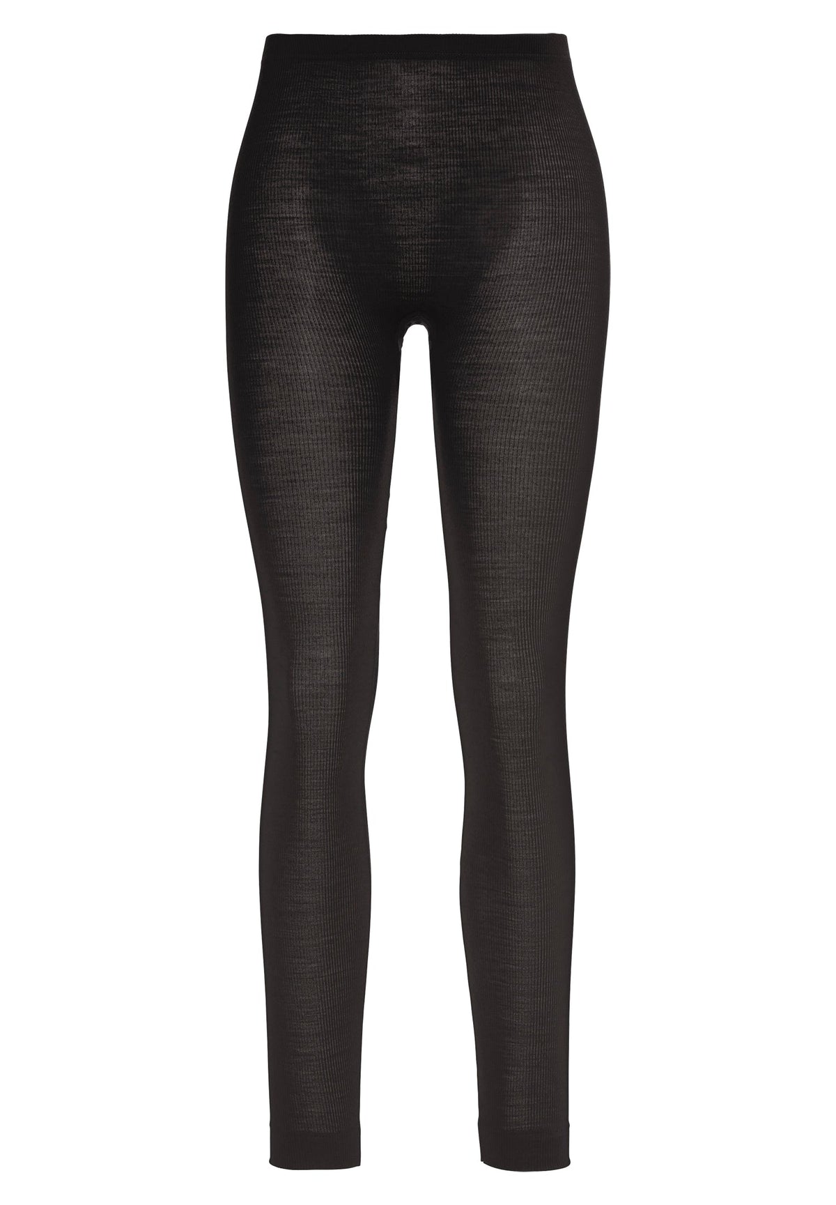 Wool &amp; Silk | Leggings - black