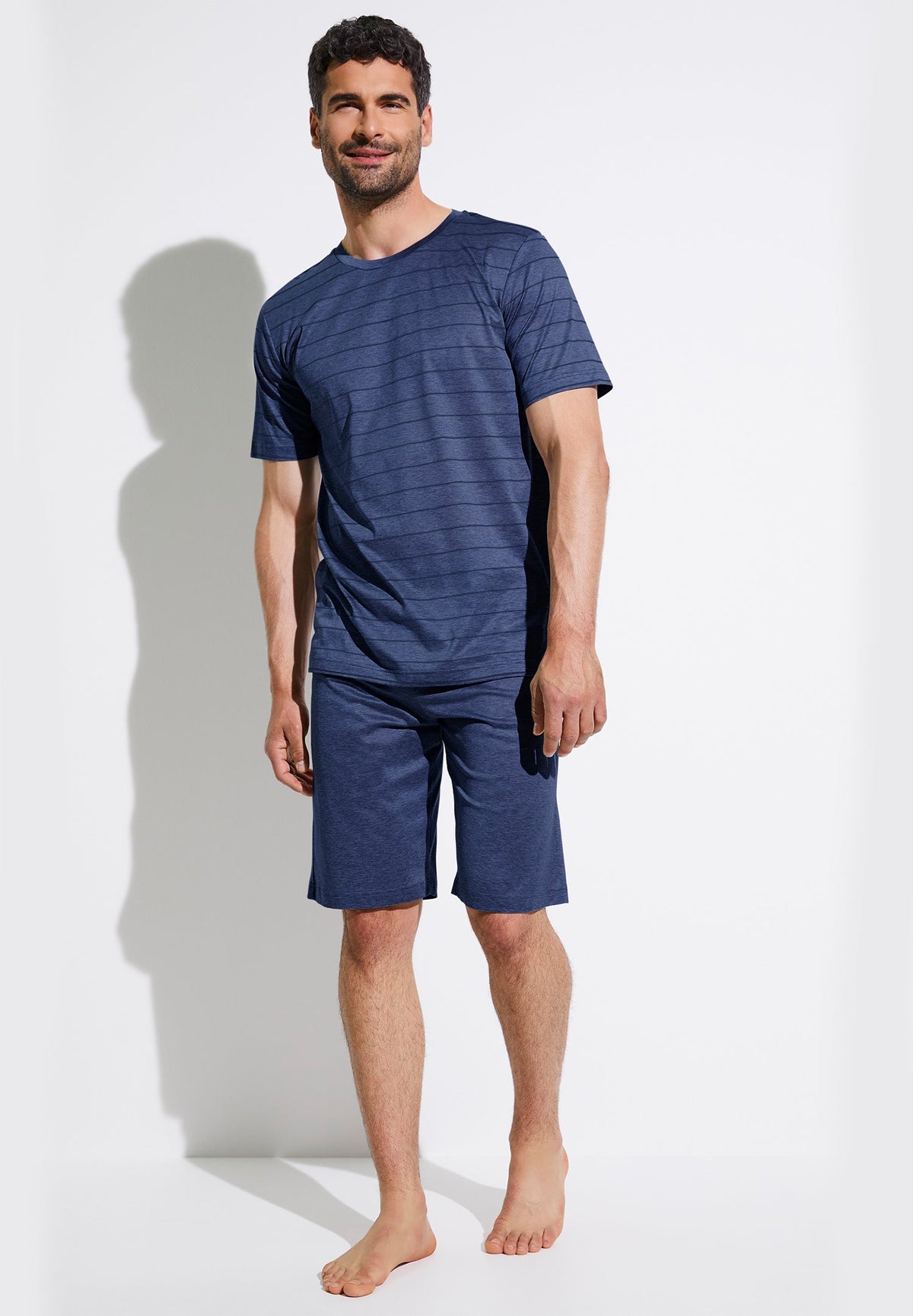 Filodiscozia Stripes | Pyjama Short - navy