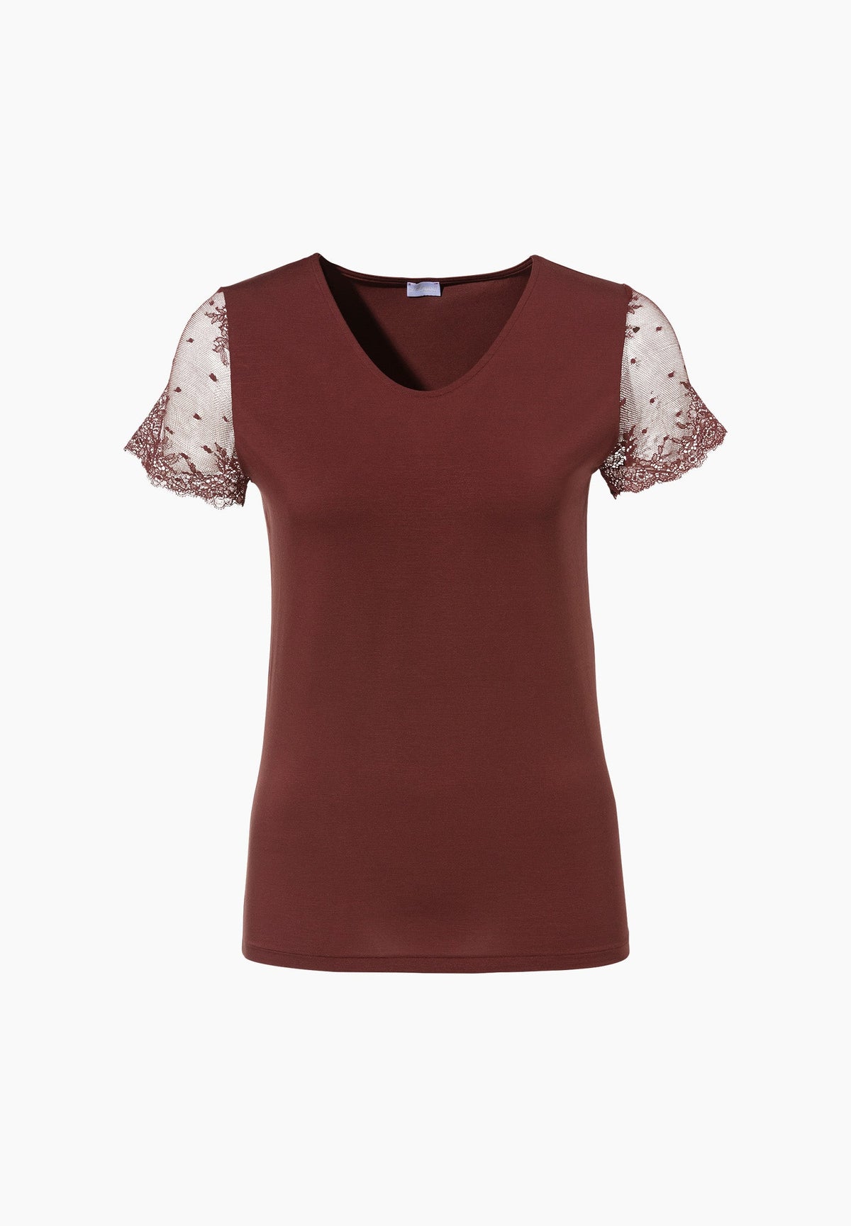 Sensual Fashion | T-Shirt Short Sleeve - burgundy