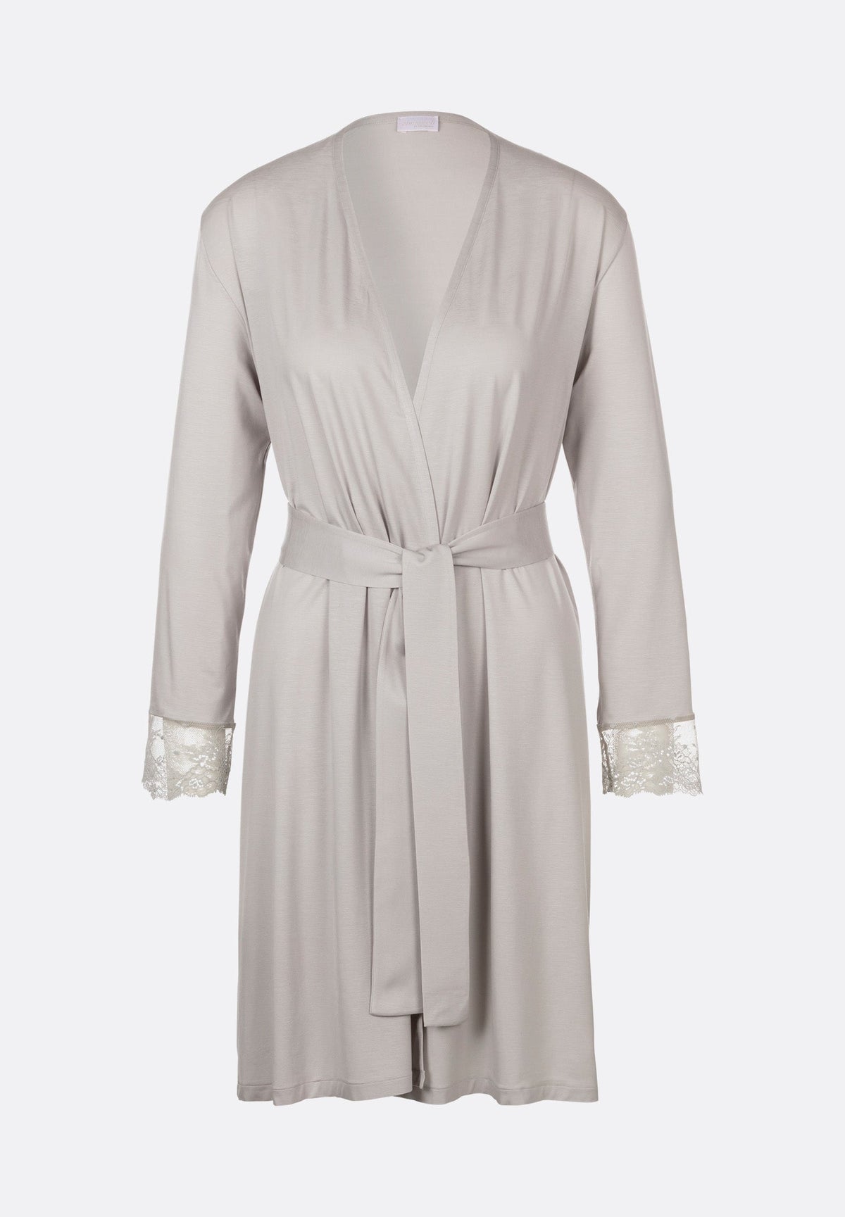 Sensual Fashion | Robe de chambre courte - platinum grey