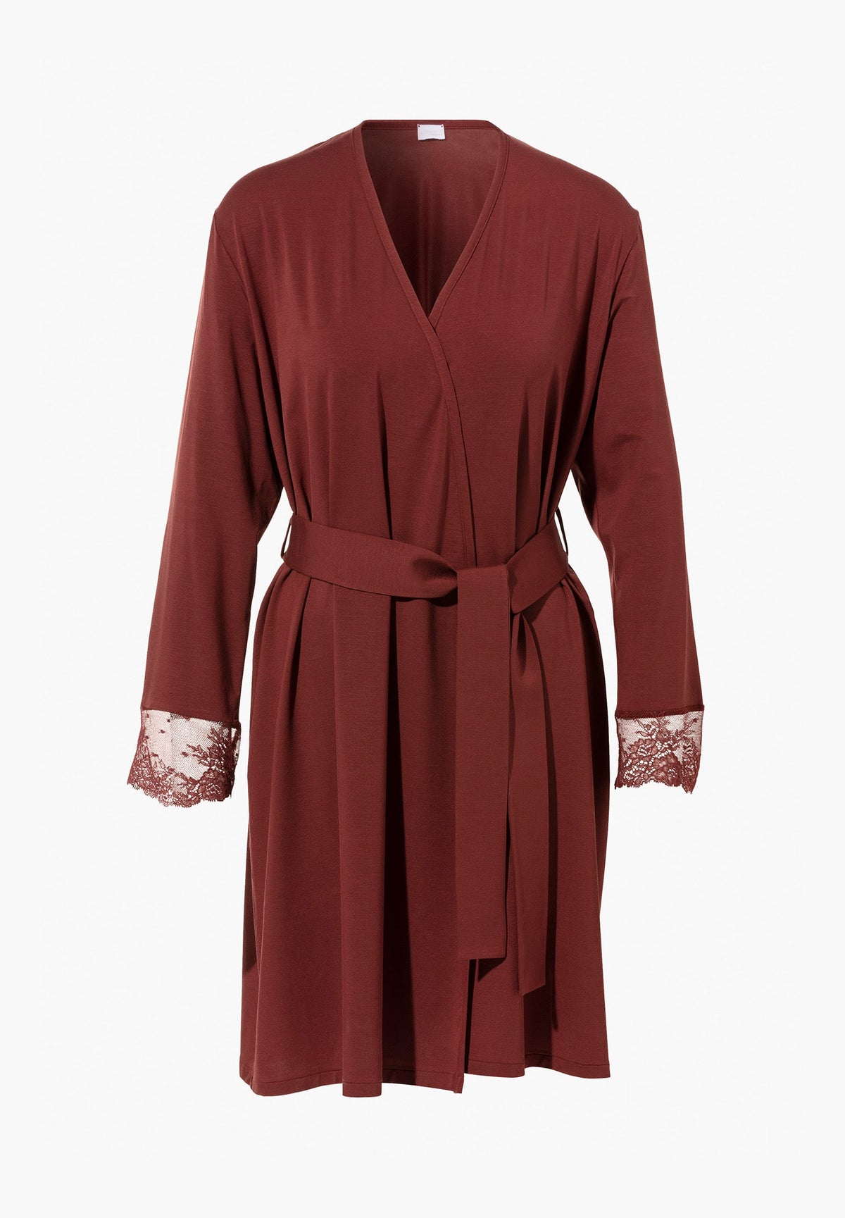 Sensual Fashion | Morgenmantel kurz - burgundy