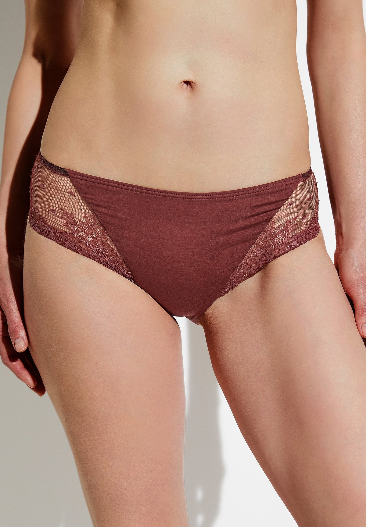 Sensual Fashion | Maxi Briefs - burgundy