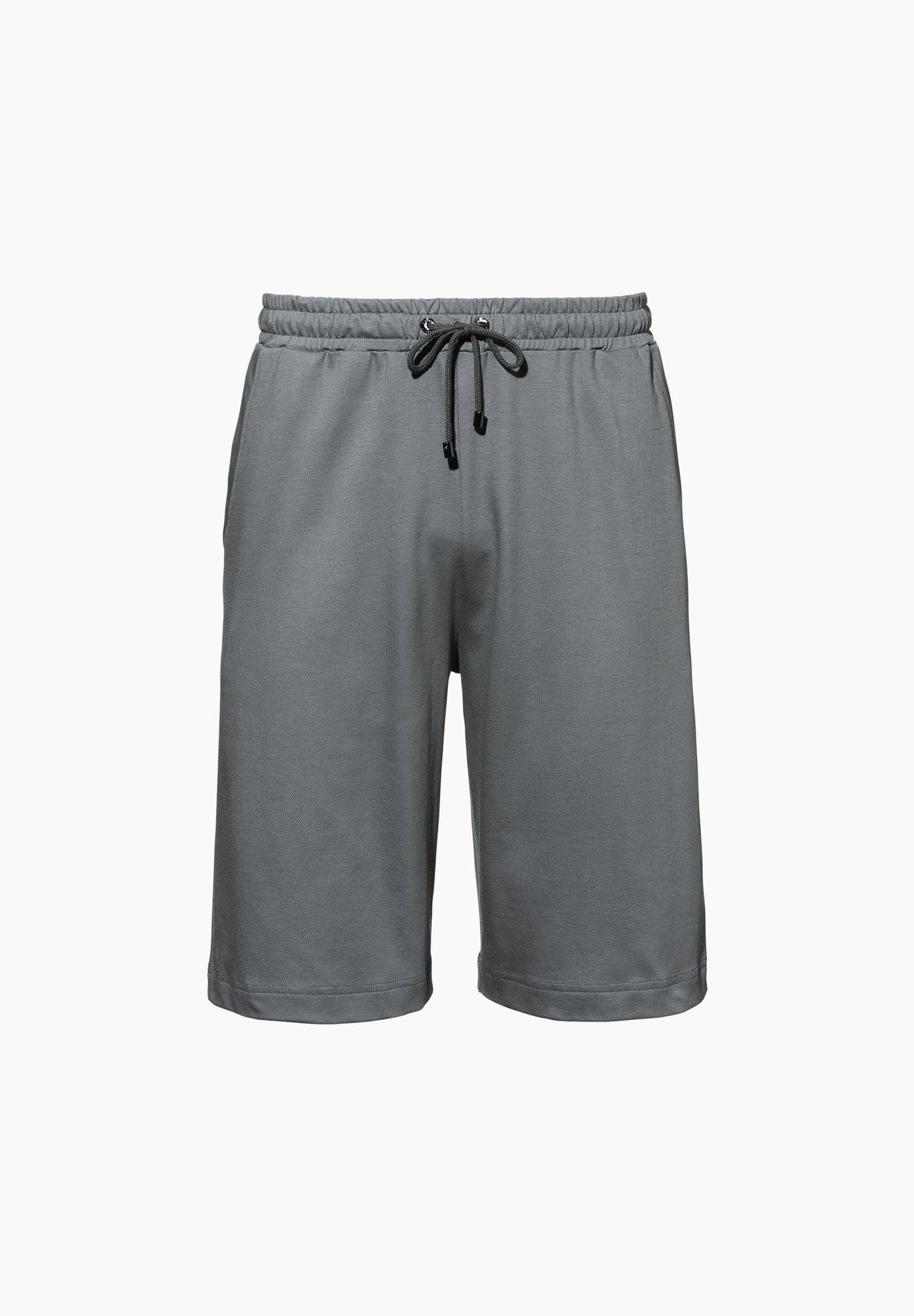 Piqué Lounge | Pants Short - steel blue