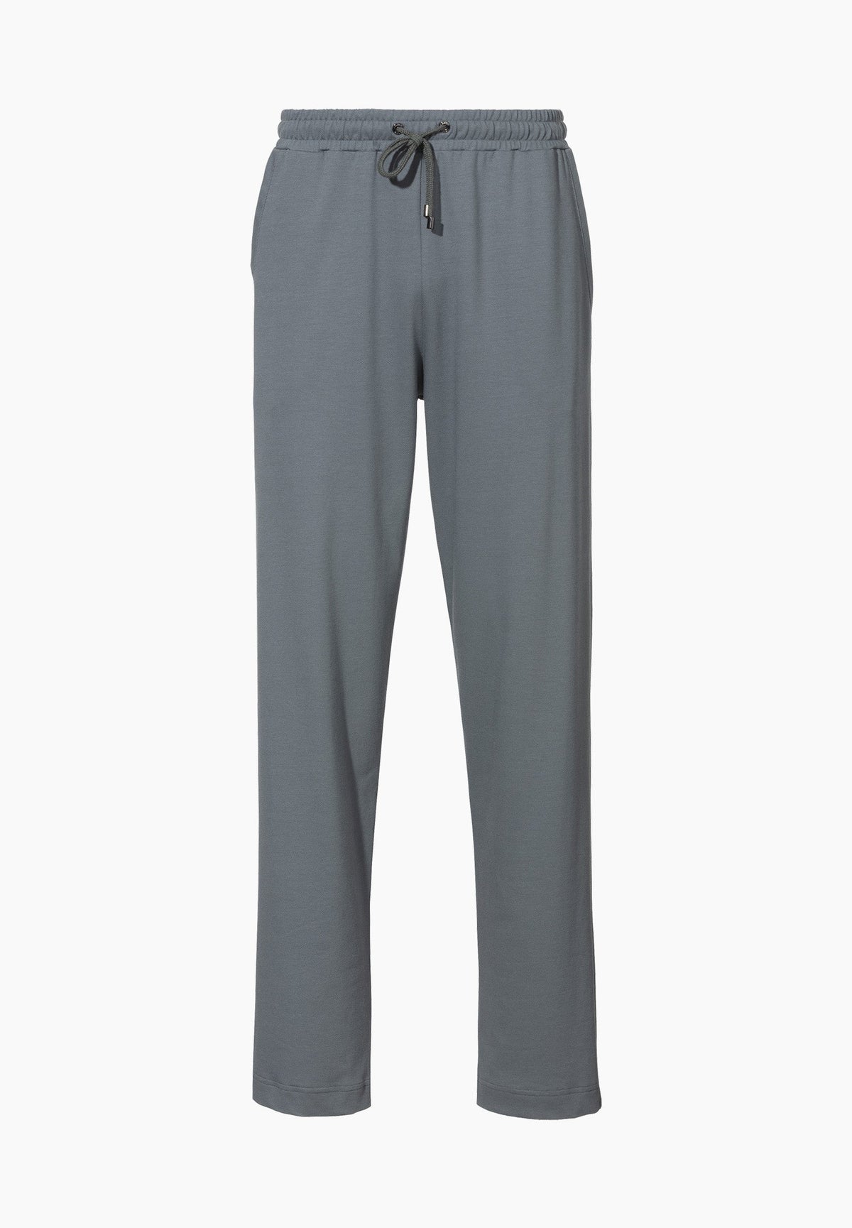 Piqué Lounge | Pants Long - steel blue