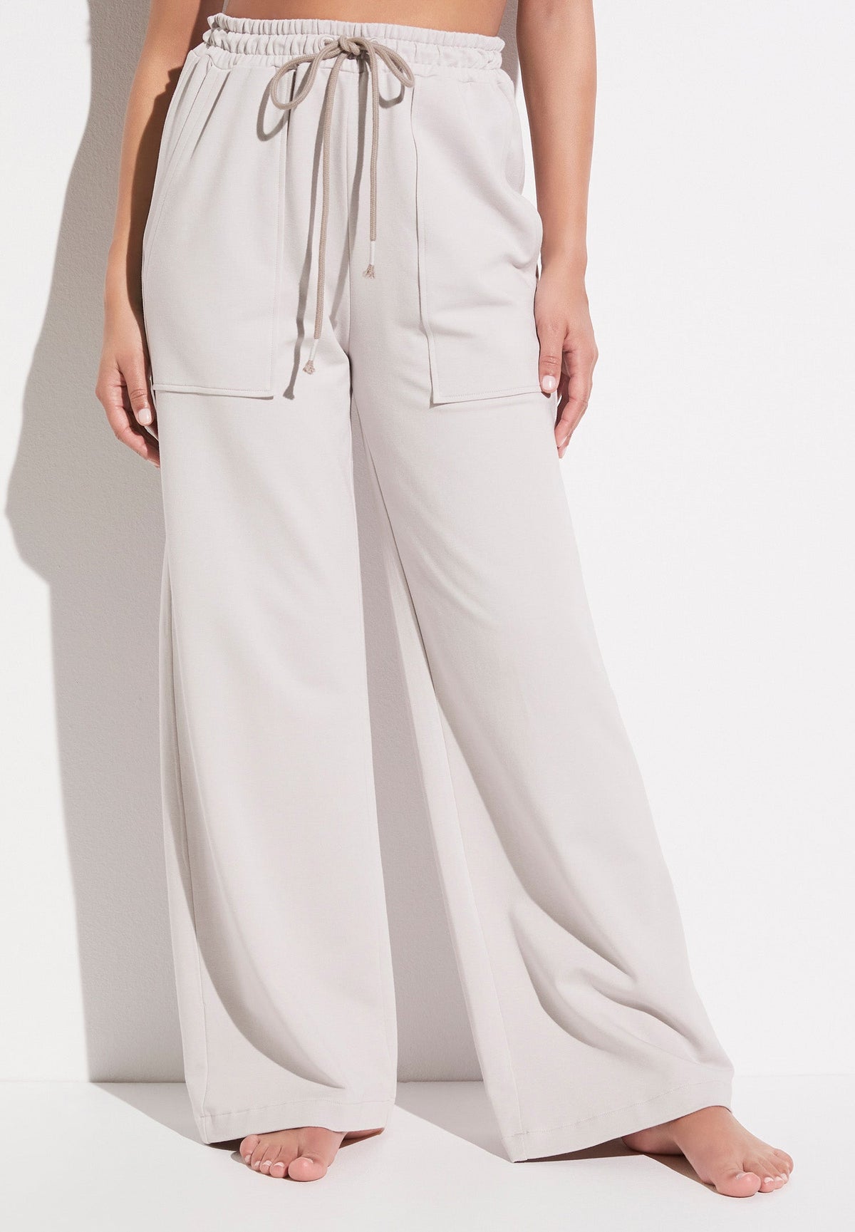 Summer Lounge | Pants Long - light grey