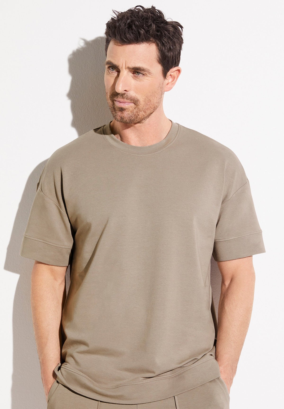 Summer Lounge | T-Shirt kurzarm - teak