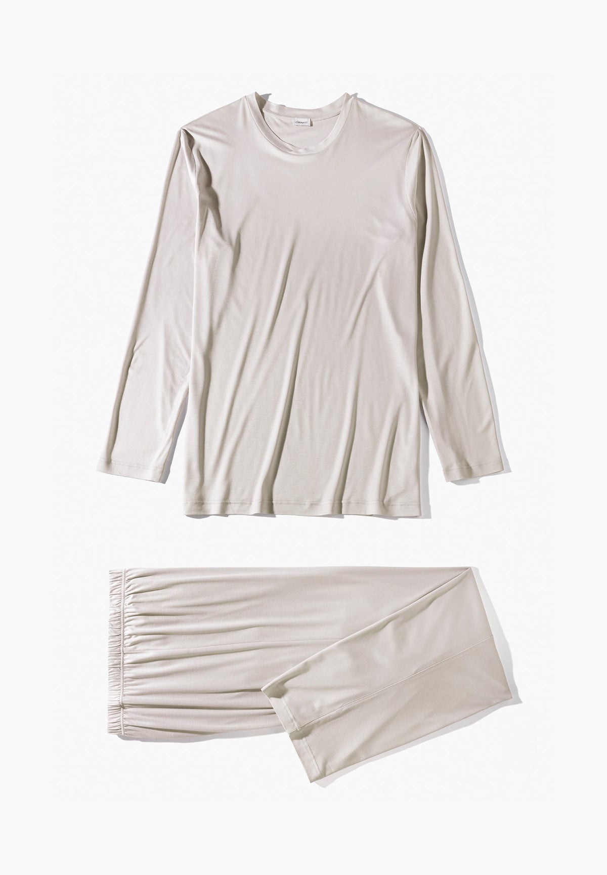 Sustainable Luxury | Pyjama Long - light grey