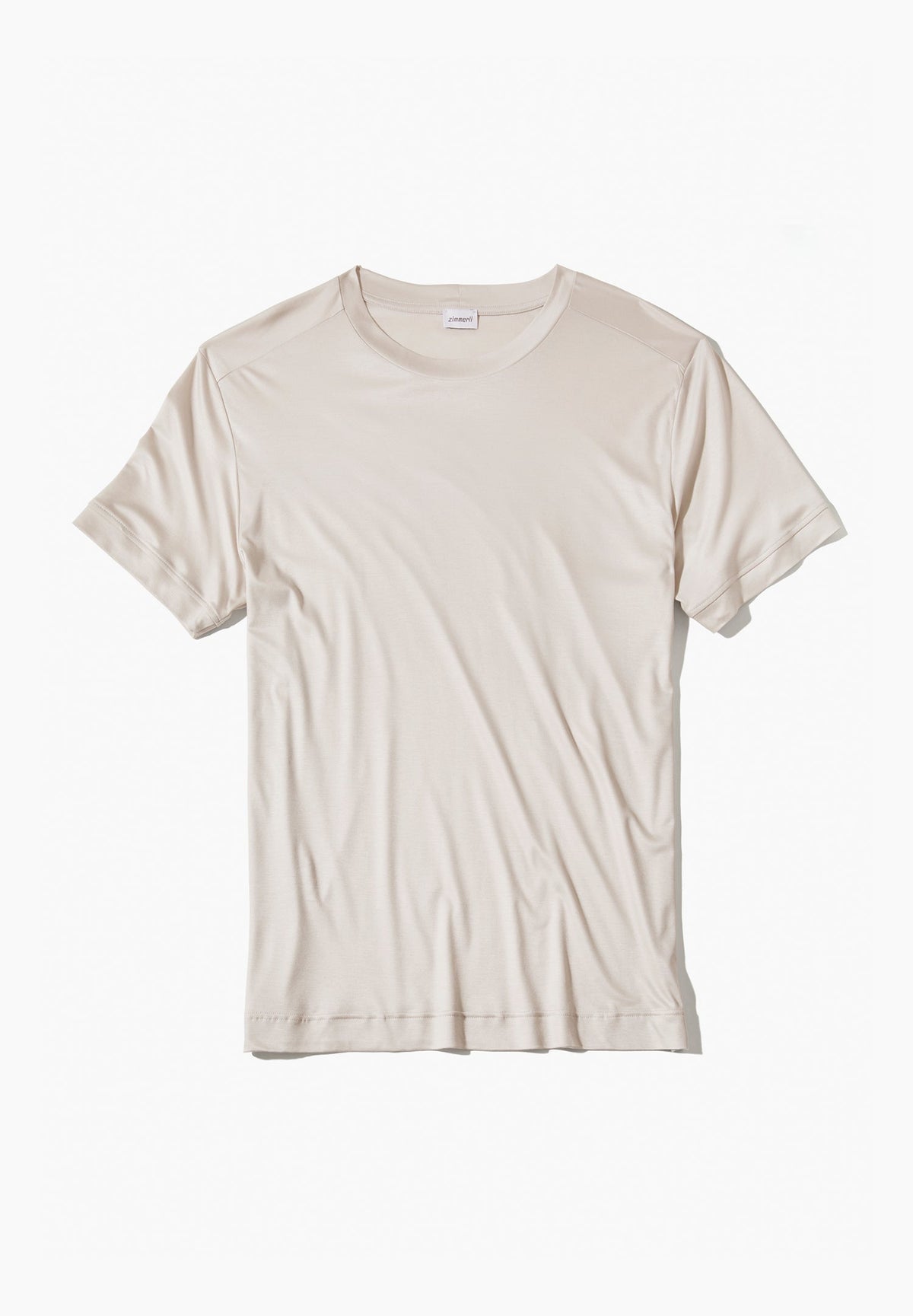 Sustainable Luxury | T-Shirt kurzarm - light grey