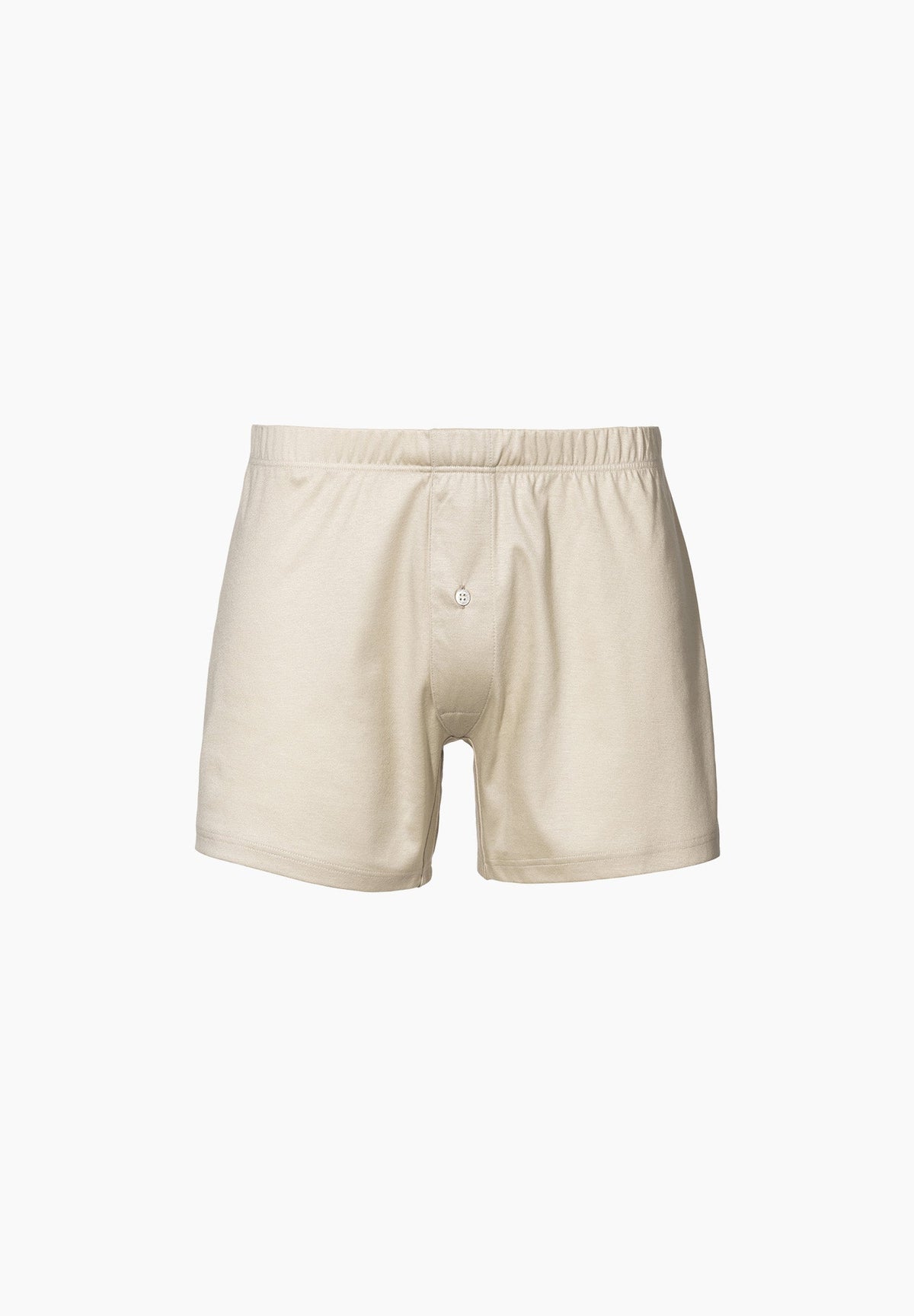 Sea Island | Boxer Shorts, open fly - oatmeal