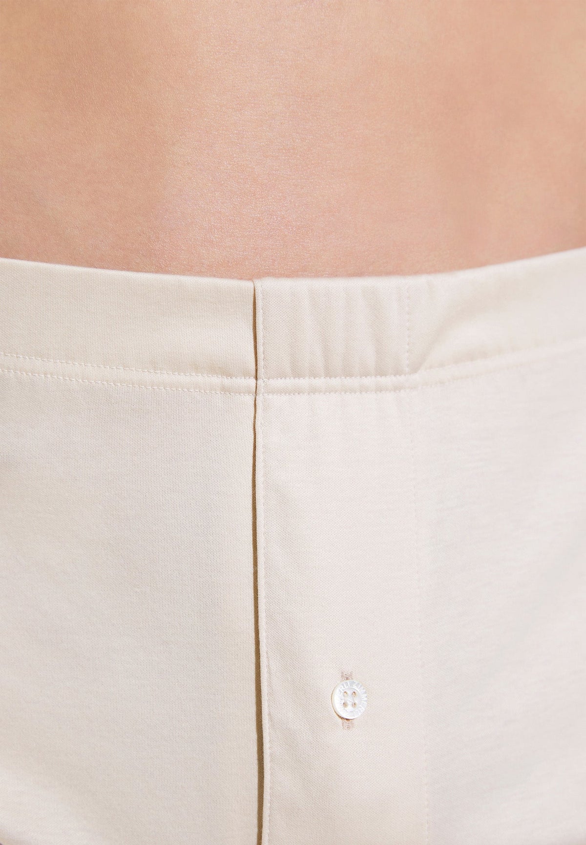 Sea Island | Boxer Shorts, open fly - oatmeal