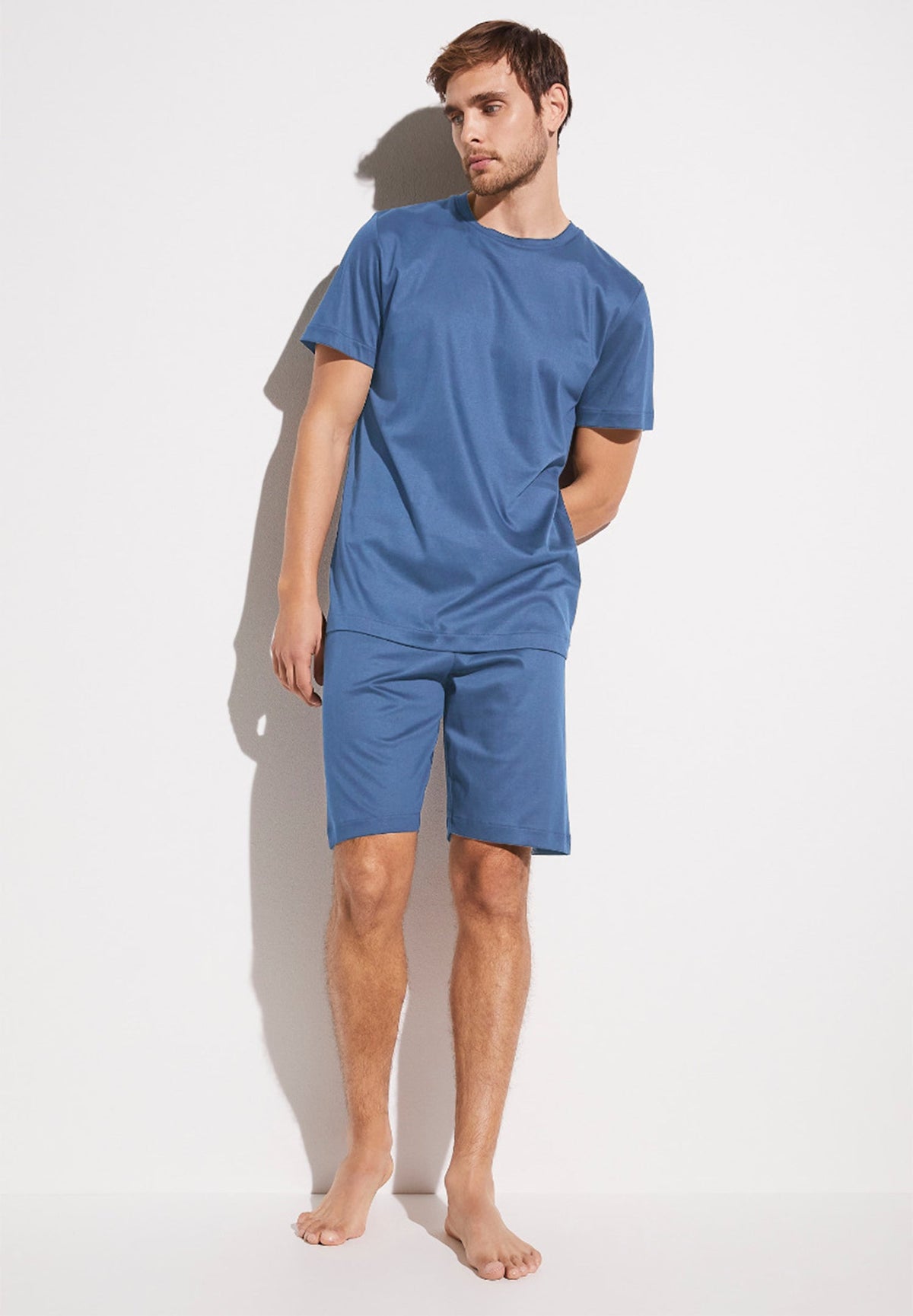 Sea Island | Pyjama court - blue