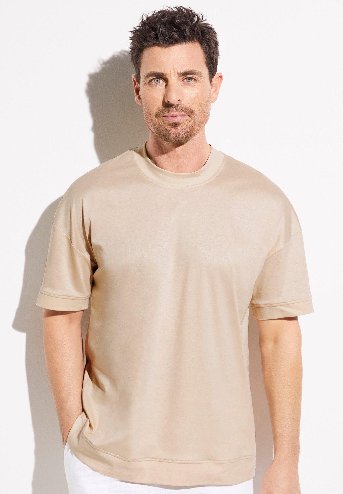 Sea Island | T-Shirt Short Sleeve - oatmeal