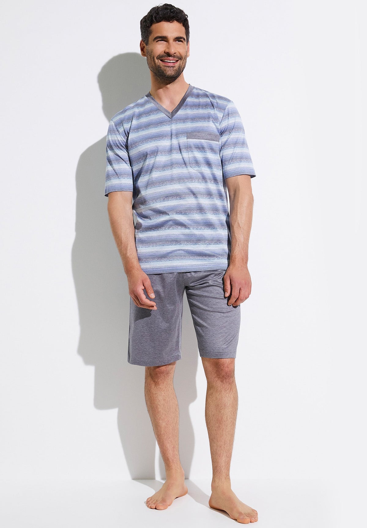 Filodiscozia | Pyjama Short - sky stripes