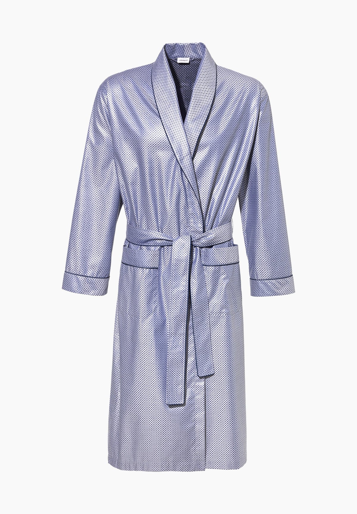 Luxury Jacquard | Robe Long - blue