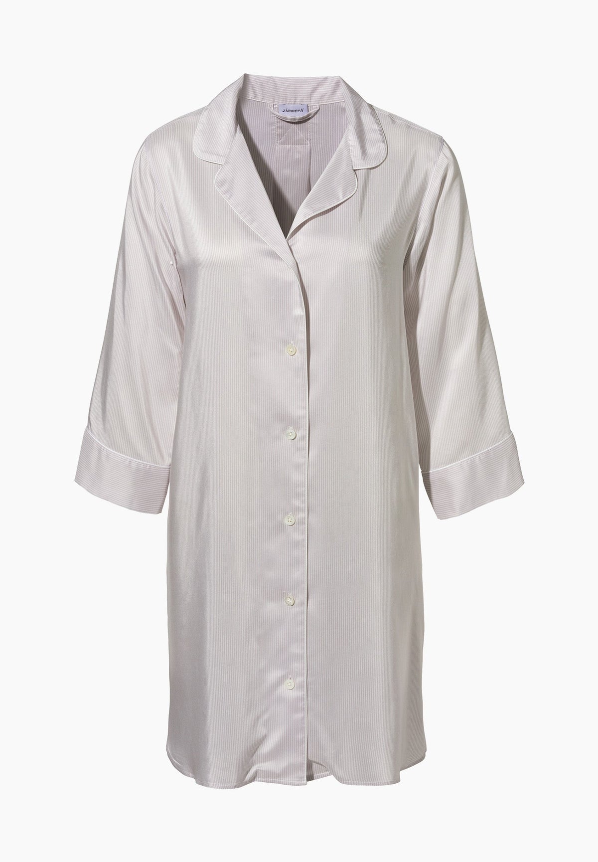 Feminine Stripes | Sleepshirt 3/4 Sleeve - lilac stripes