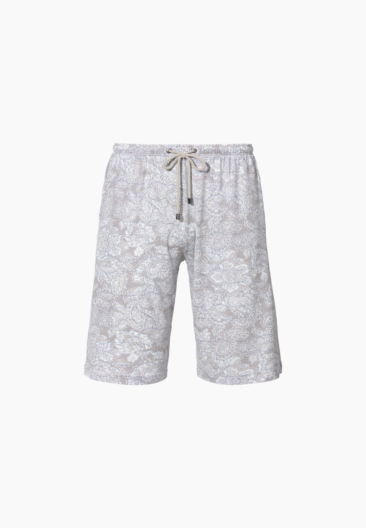 Pureness Print | Pantalon court - paisley light blue