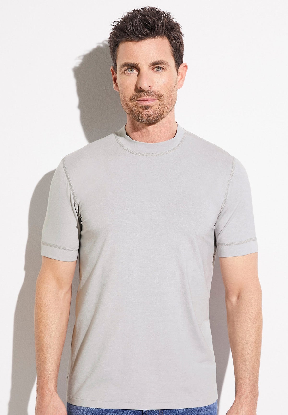 Pureness | T-Shirt kurzarm - cloud grey