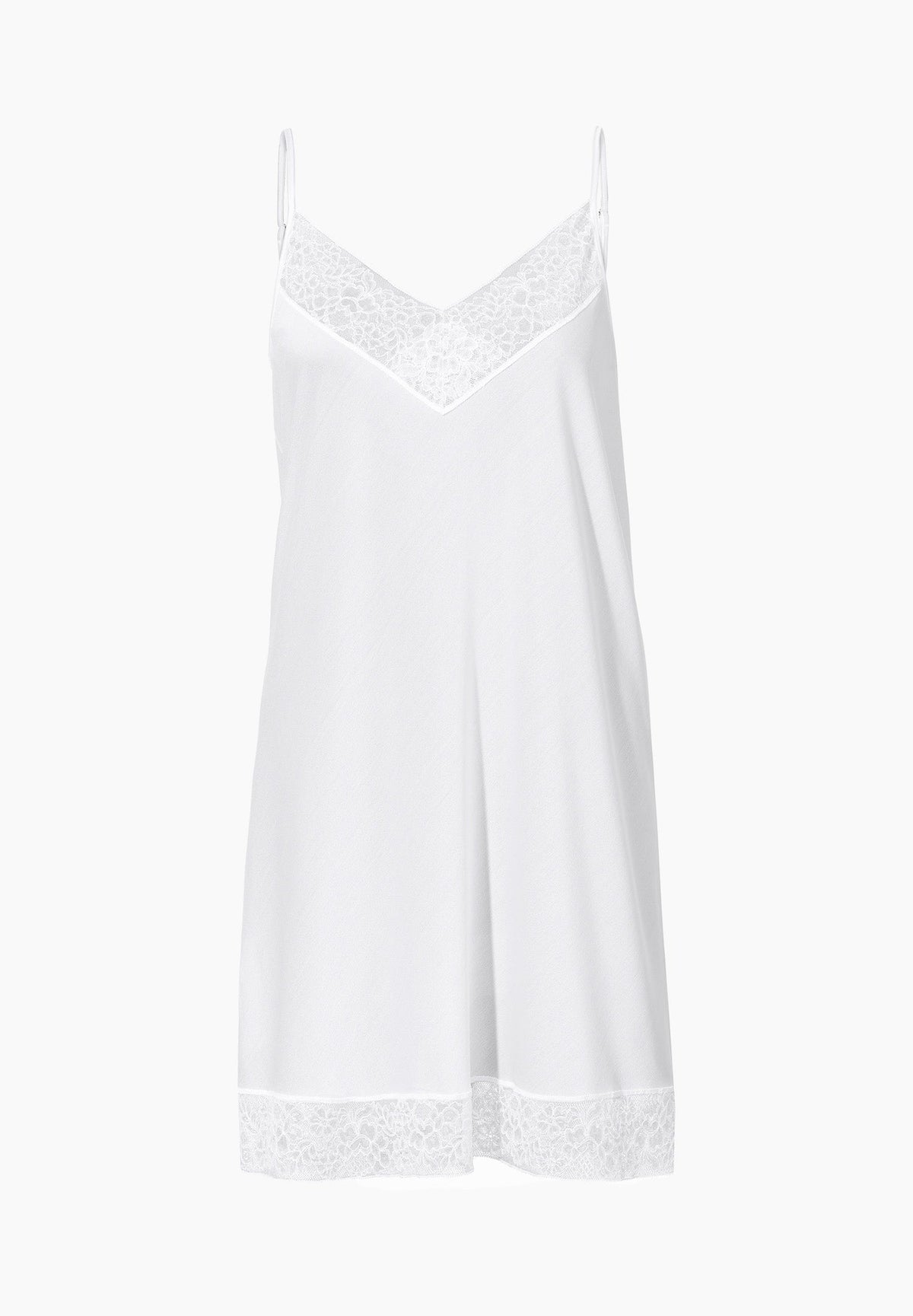 Silk Charmeuse | Negligé - white