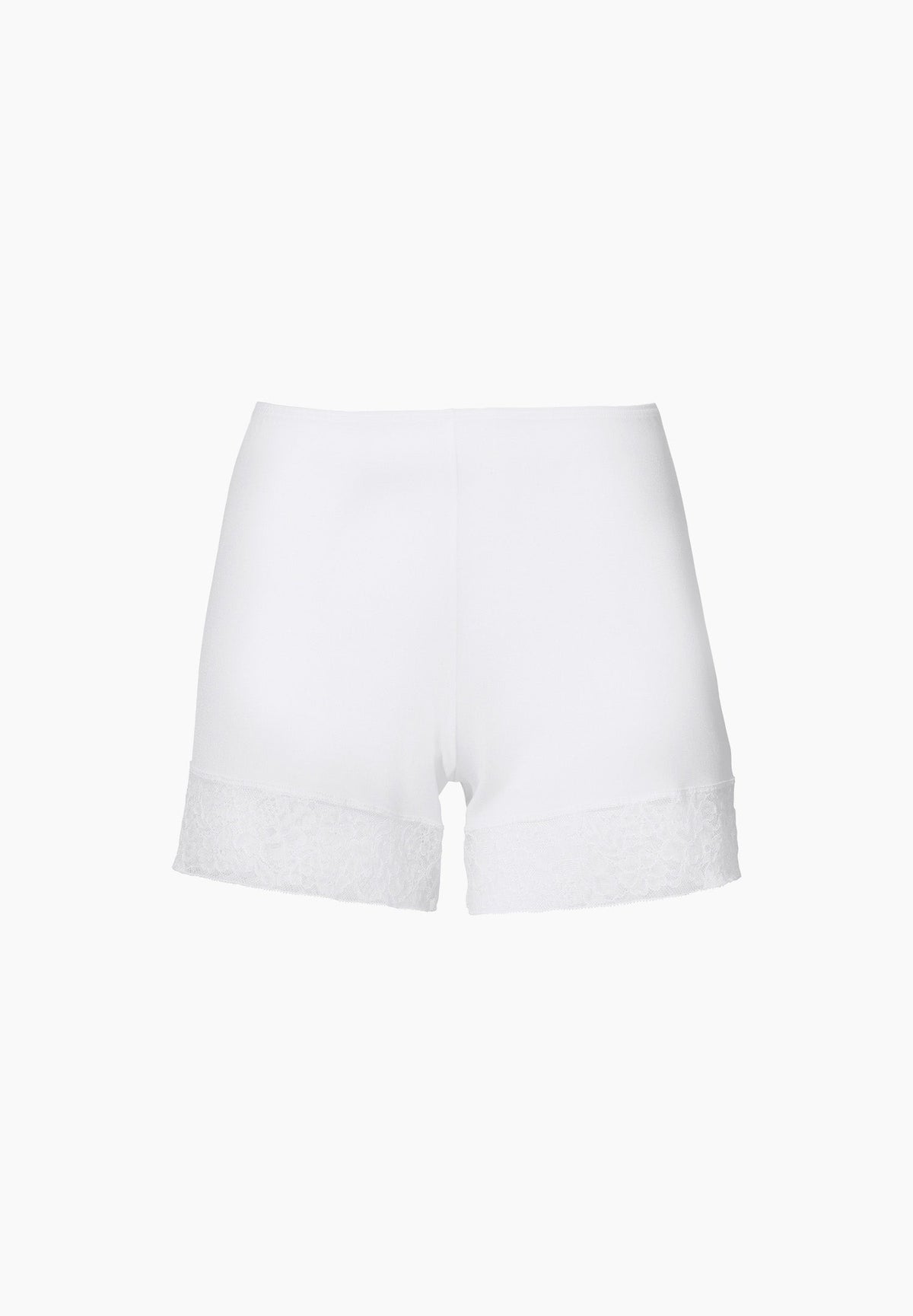 Silk Charmeuse | Shorty - white