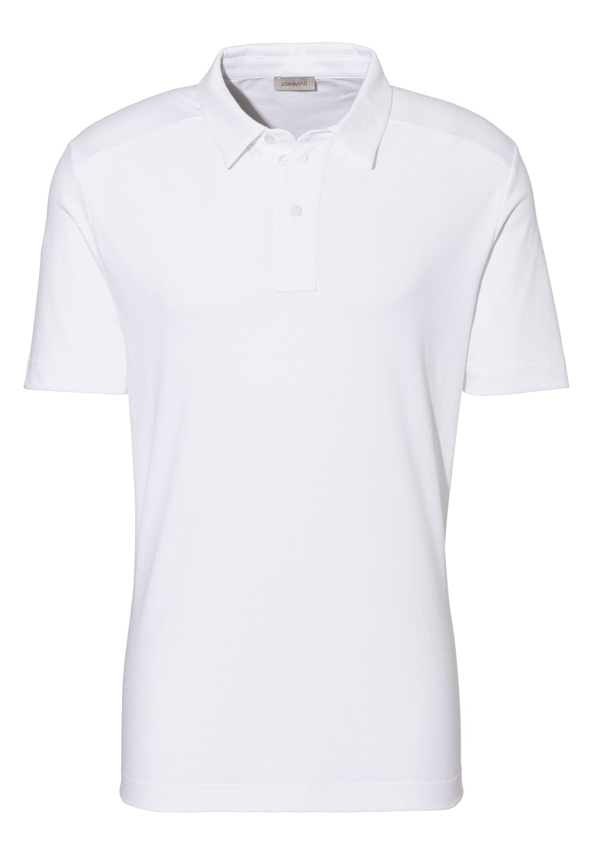 Piqué Lounge | Poloshirt kurzarm - weiss