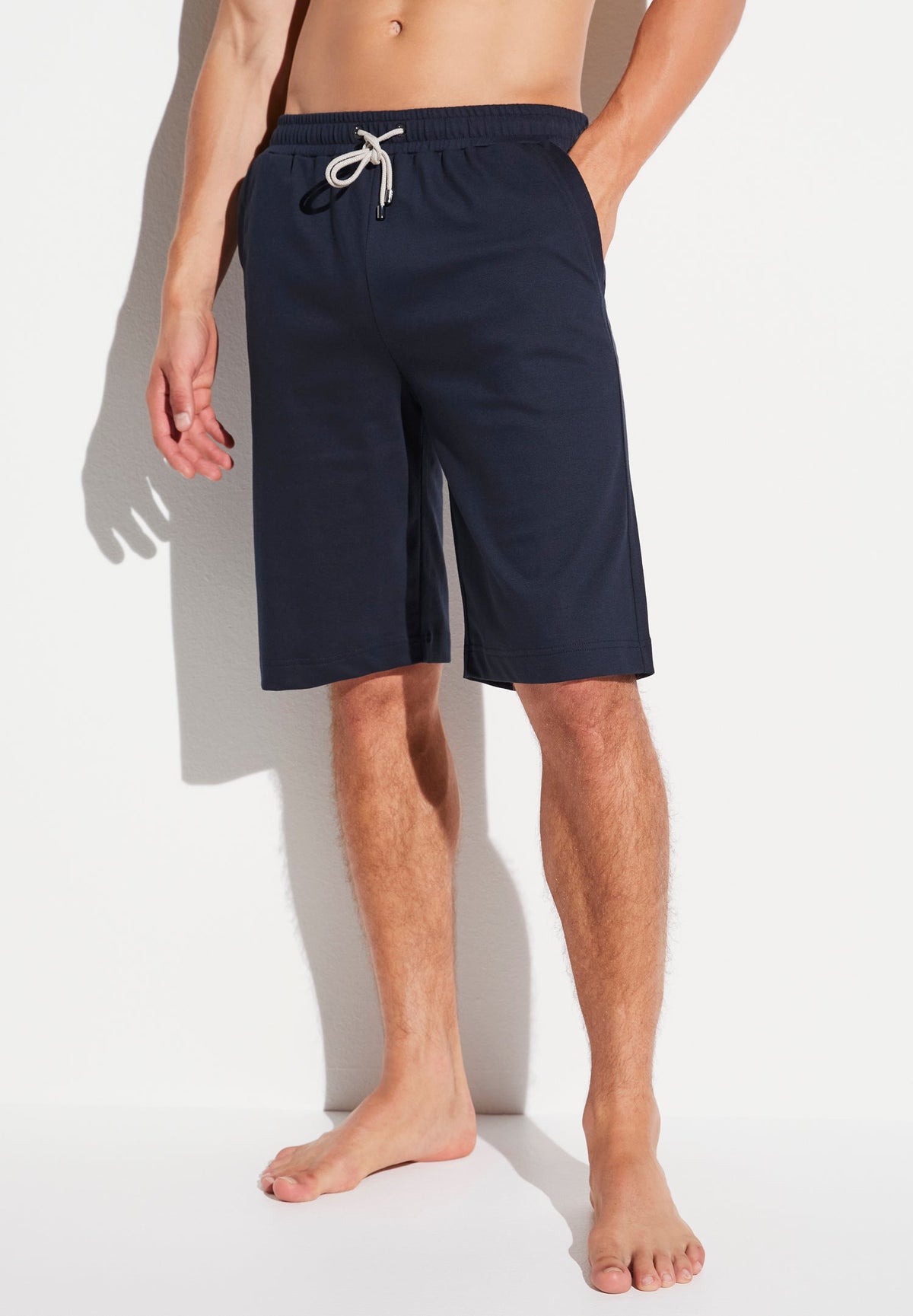 Piqué Lounge | Pants Short - twilight blue