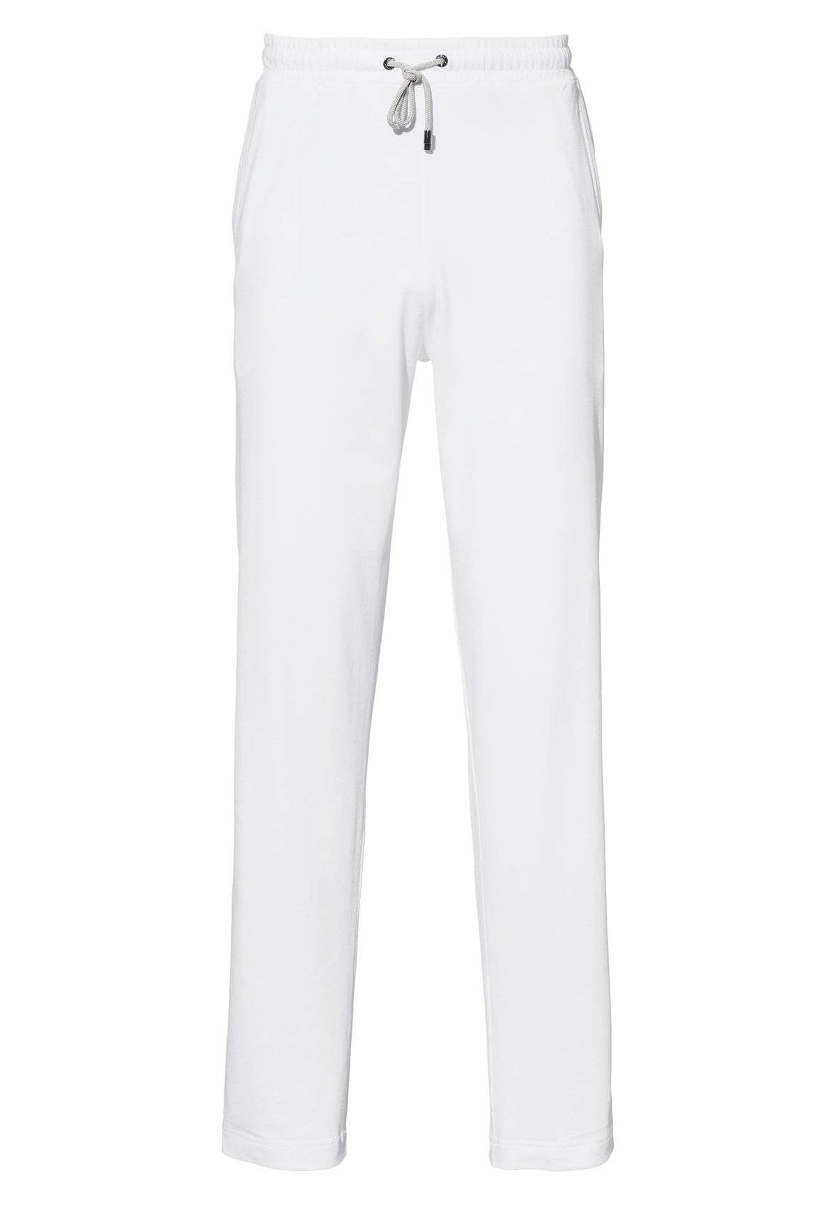 Piqué Lounge | Pants Long - white