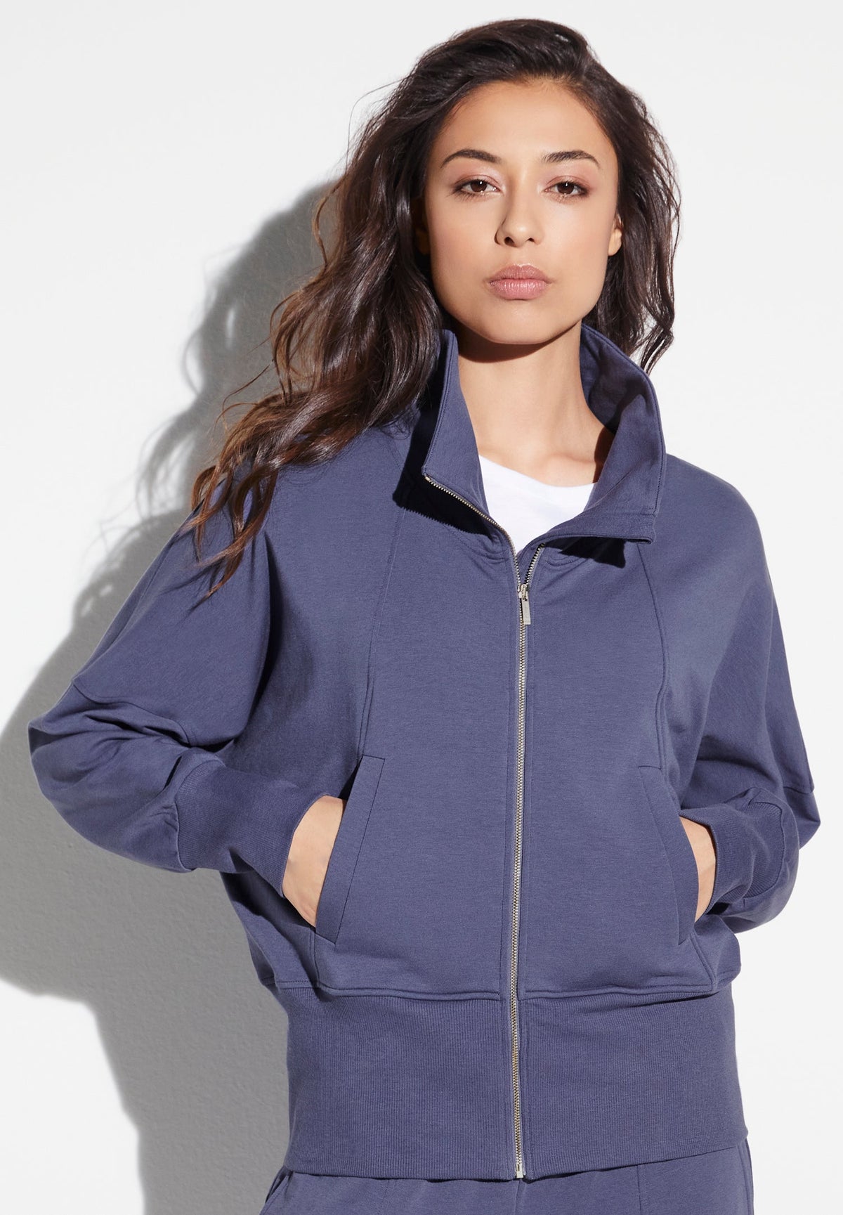 Summer Lounge | Jacke - iris blue