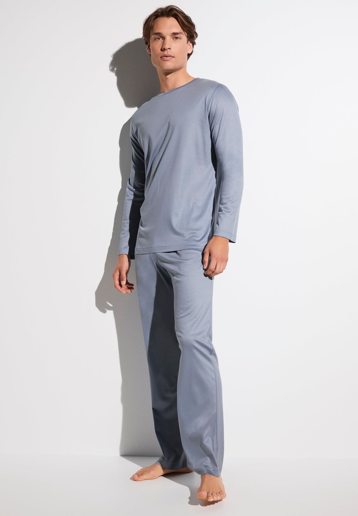 Sustainable Luxury | Pyjama Long - sky blue