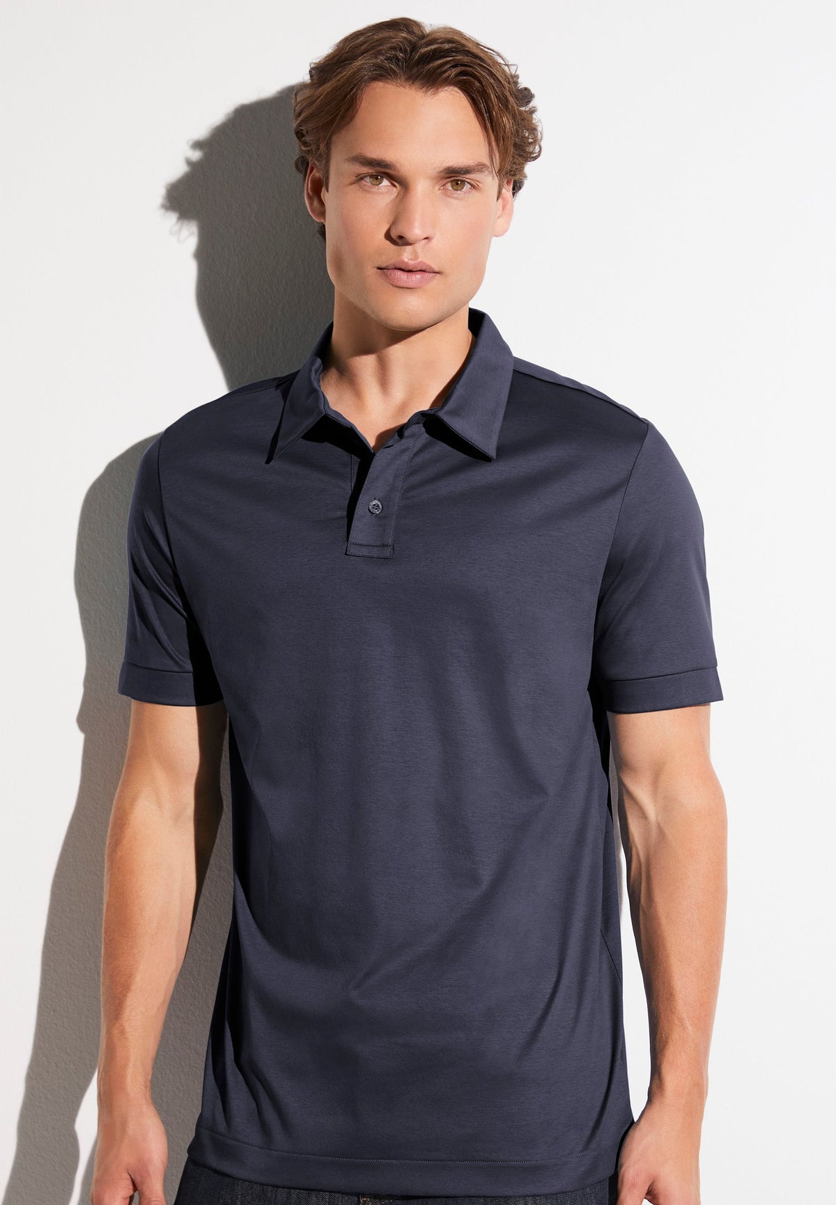 Sea Island | Polo à manches courtes - navy